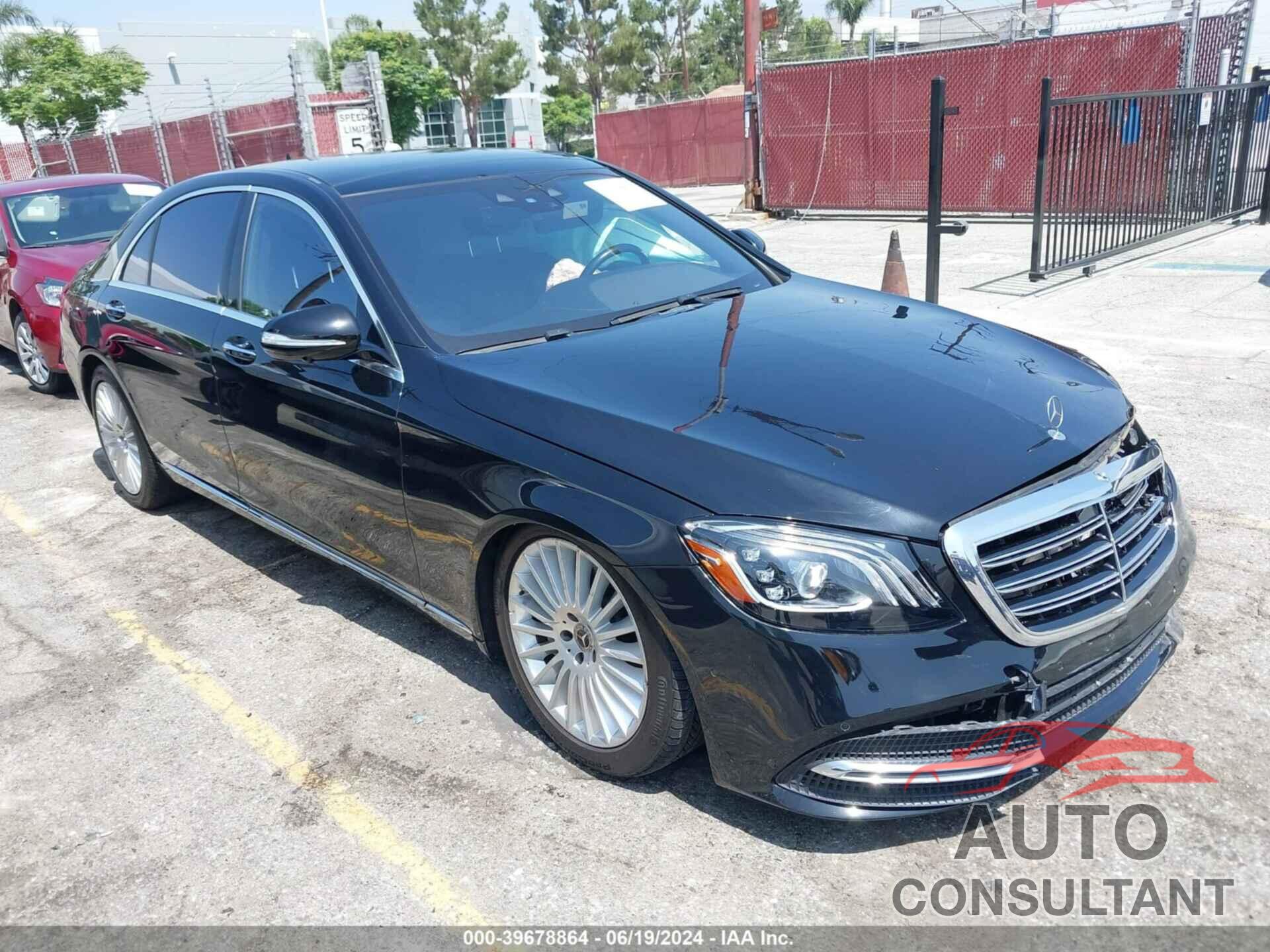 MERCEDES-BENZ S 560 2018 - WDDUG8DB7JA369883