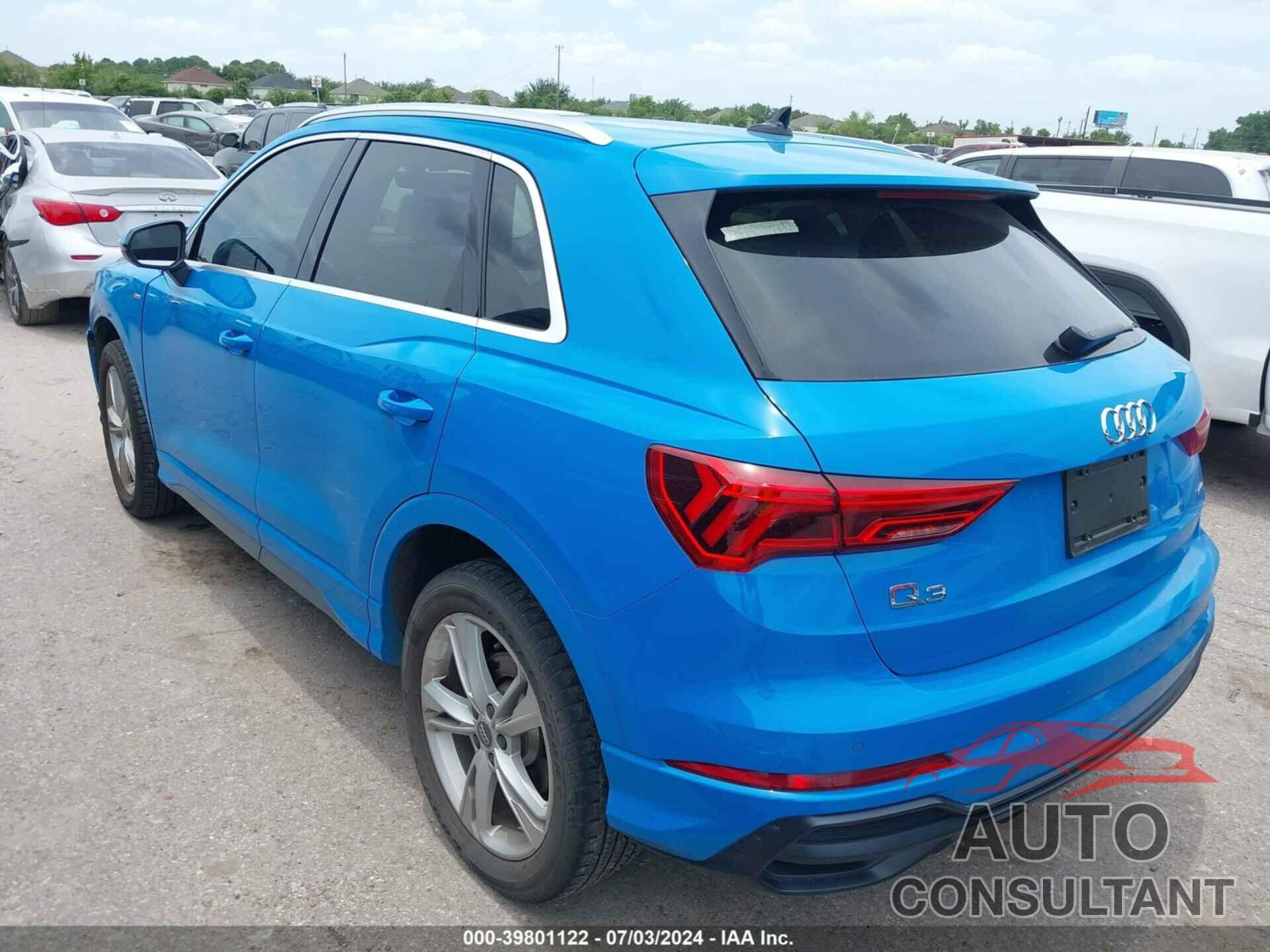 AUDI Q3 2020 - WA1DECF37L1017666