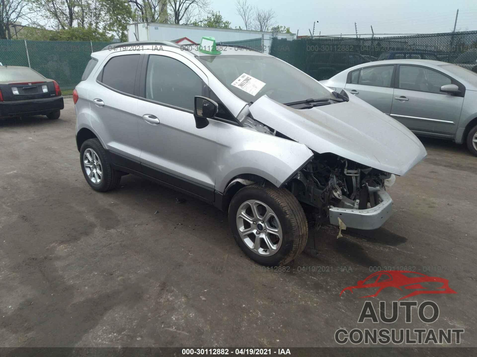 FORD ECOSPORT 2018 - MAJ6P1UL3JC191225