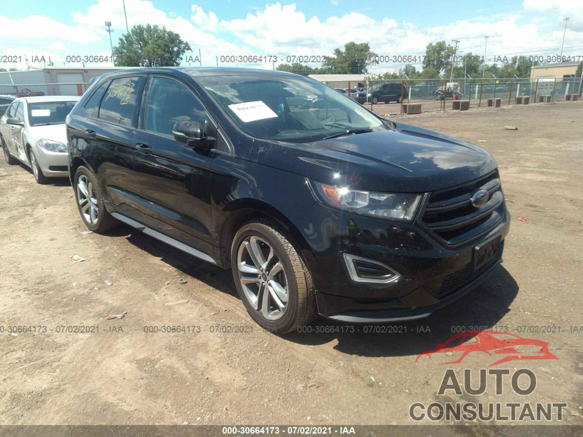 FORD EDGE 2017 - 2FMPK4APXHBB76524