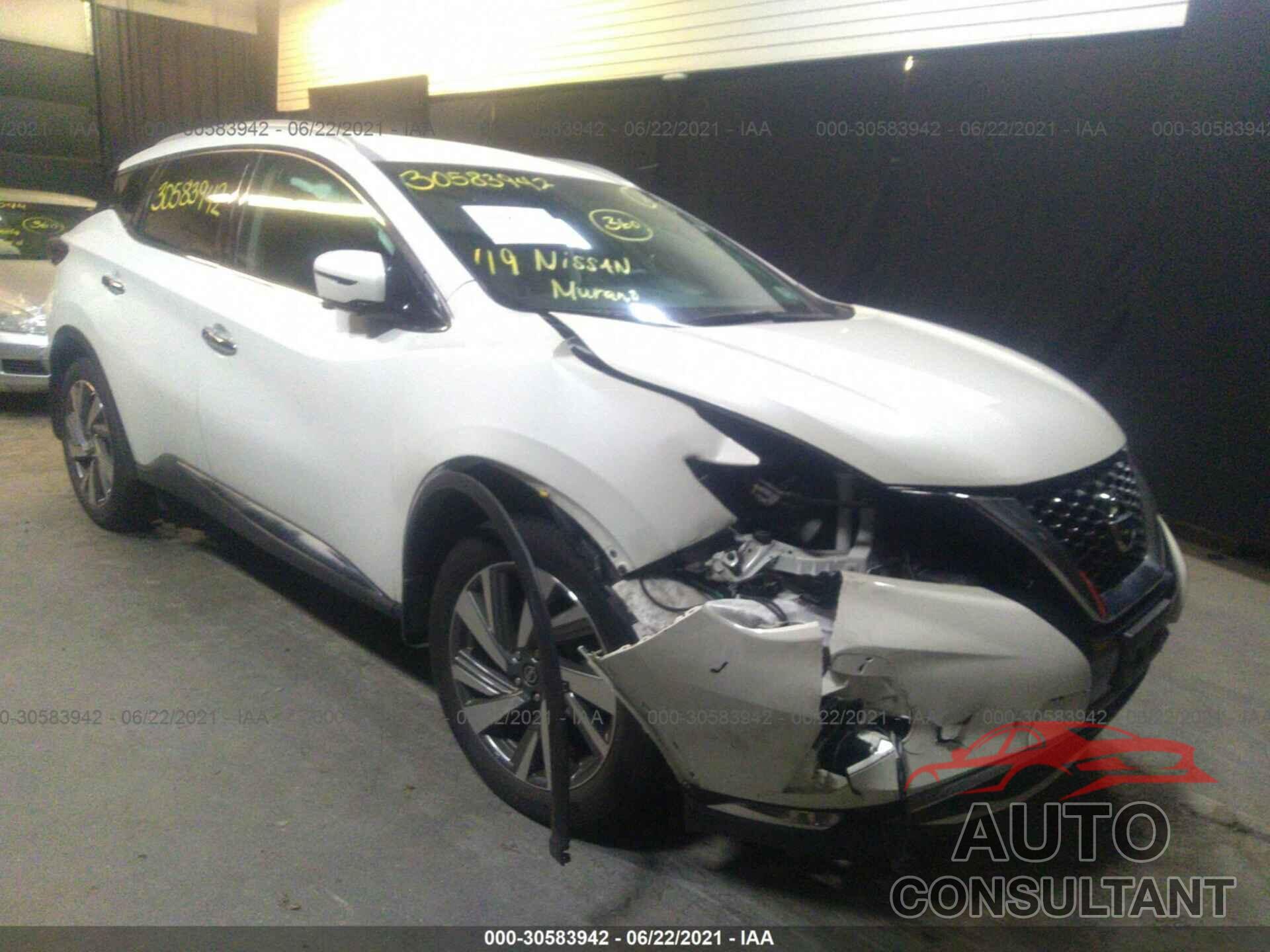 NISSAN MURANO 2019 - 5N1AZ2MS5KN134716