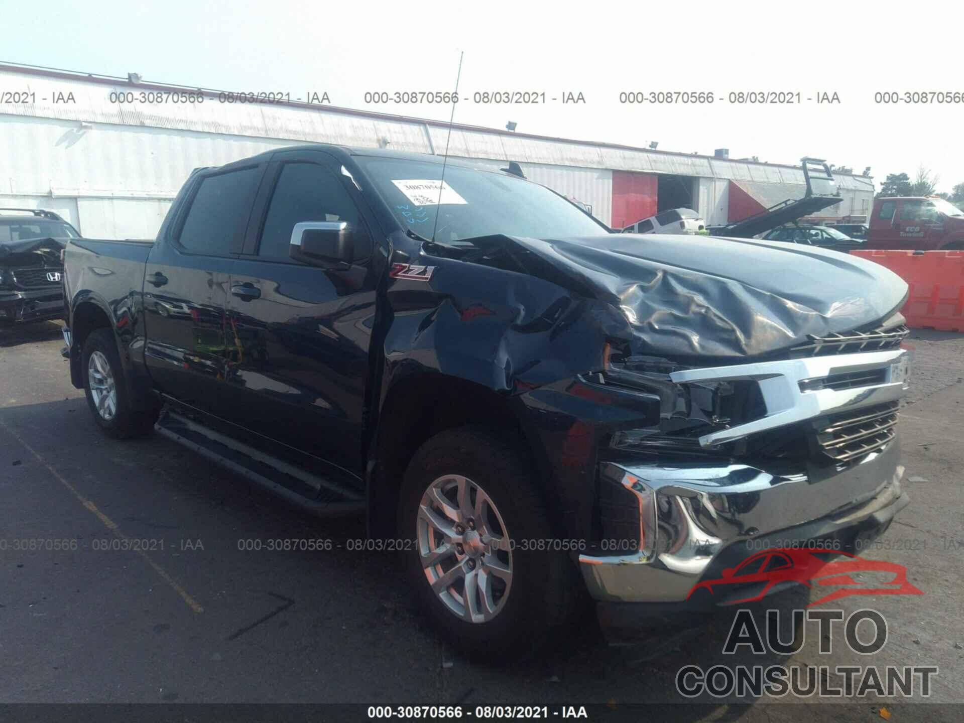 CHEVROLET SILVERADO 1500 2020 - 3GCUYDED2LG121710