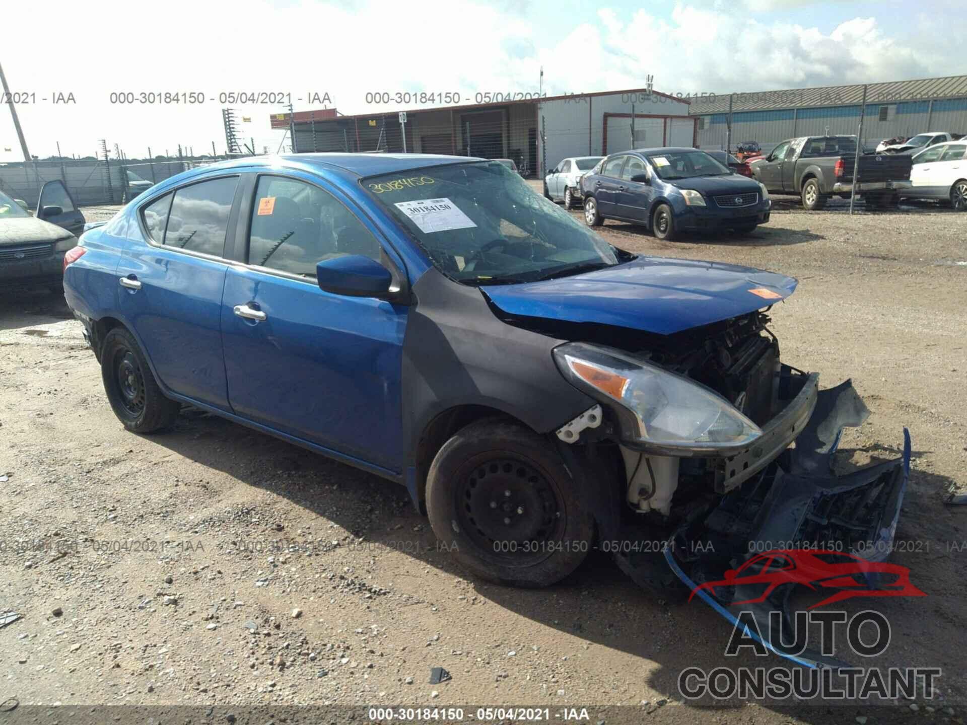 NISSAN VERSA 2016 - 3N1CN7AP4GL829592