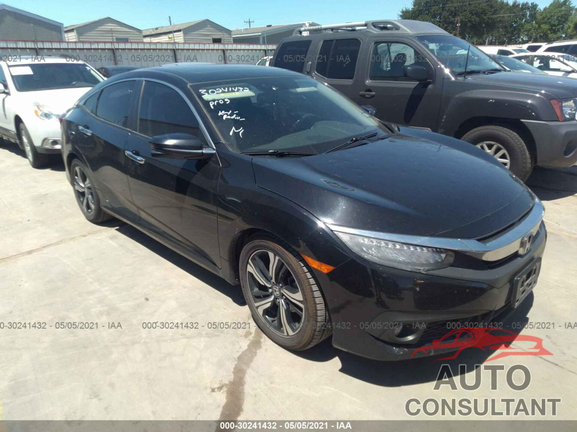 HONDA CIVIC SEDAN 2016 - 19XFC1F90GE021526