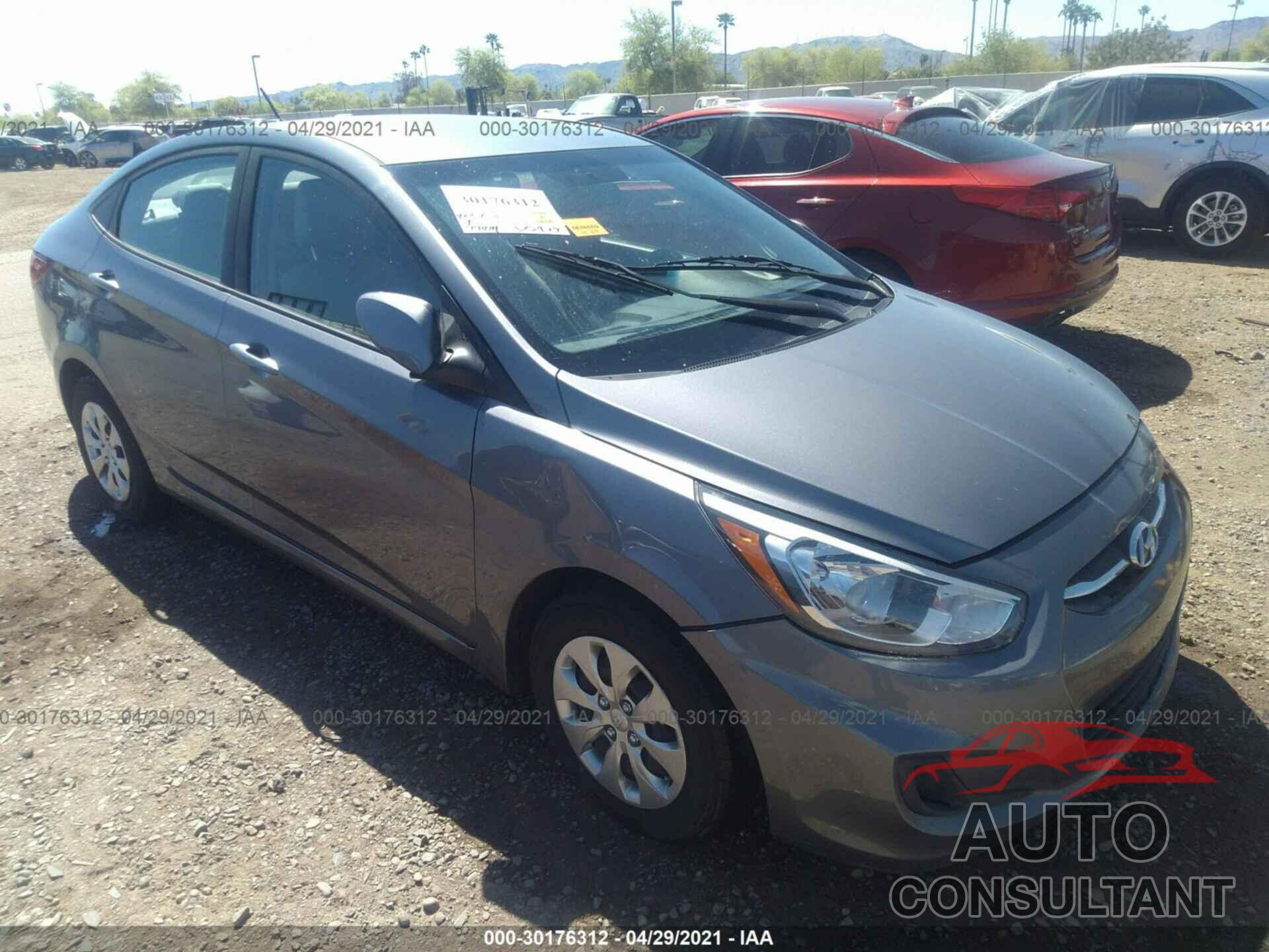 HYUNDAI ACCENT 2016 - KMHCT4AE9GU138768