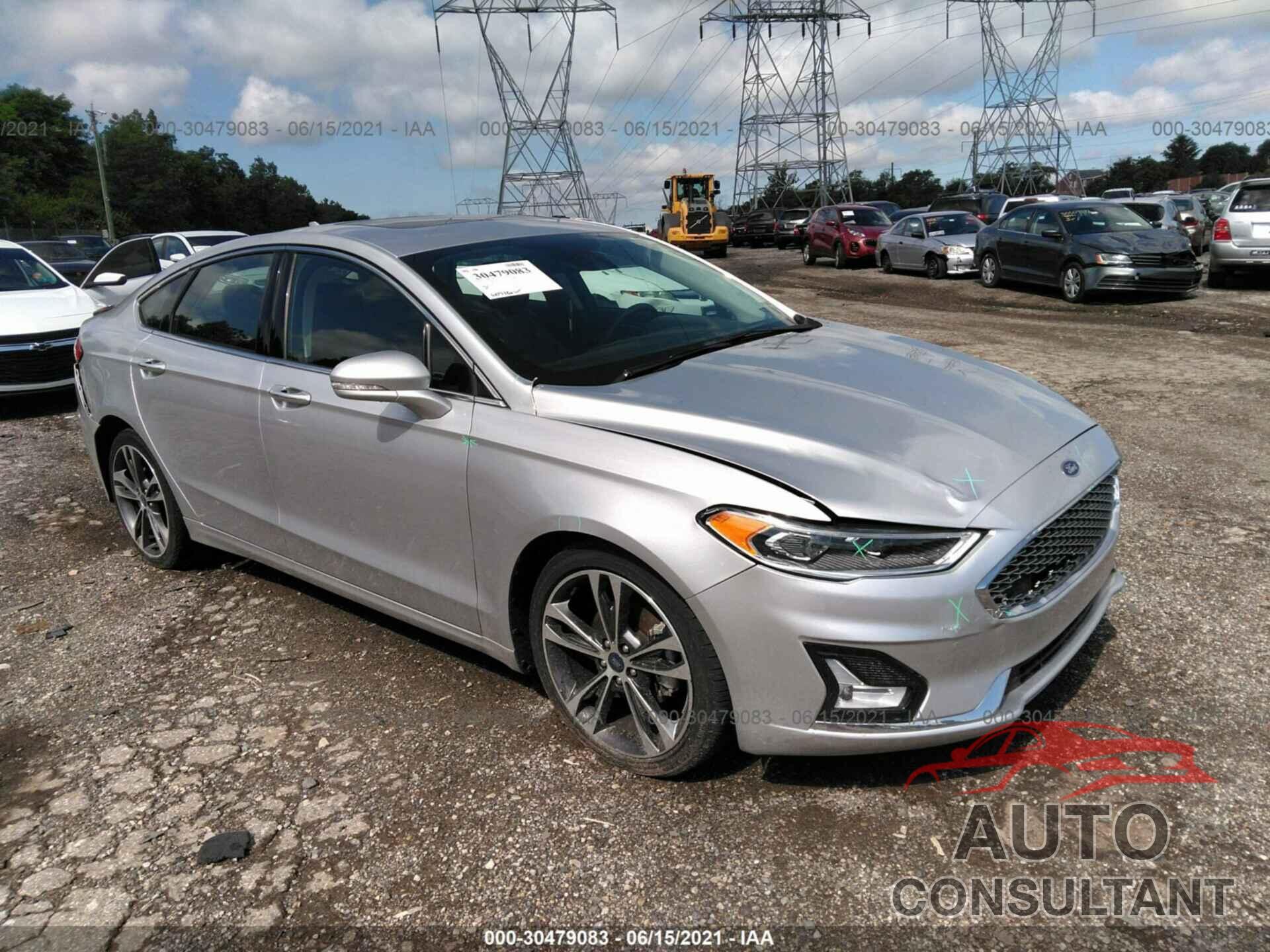 FORD FUSION 2019 - 3FA6P0D91KR121157