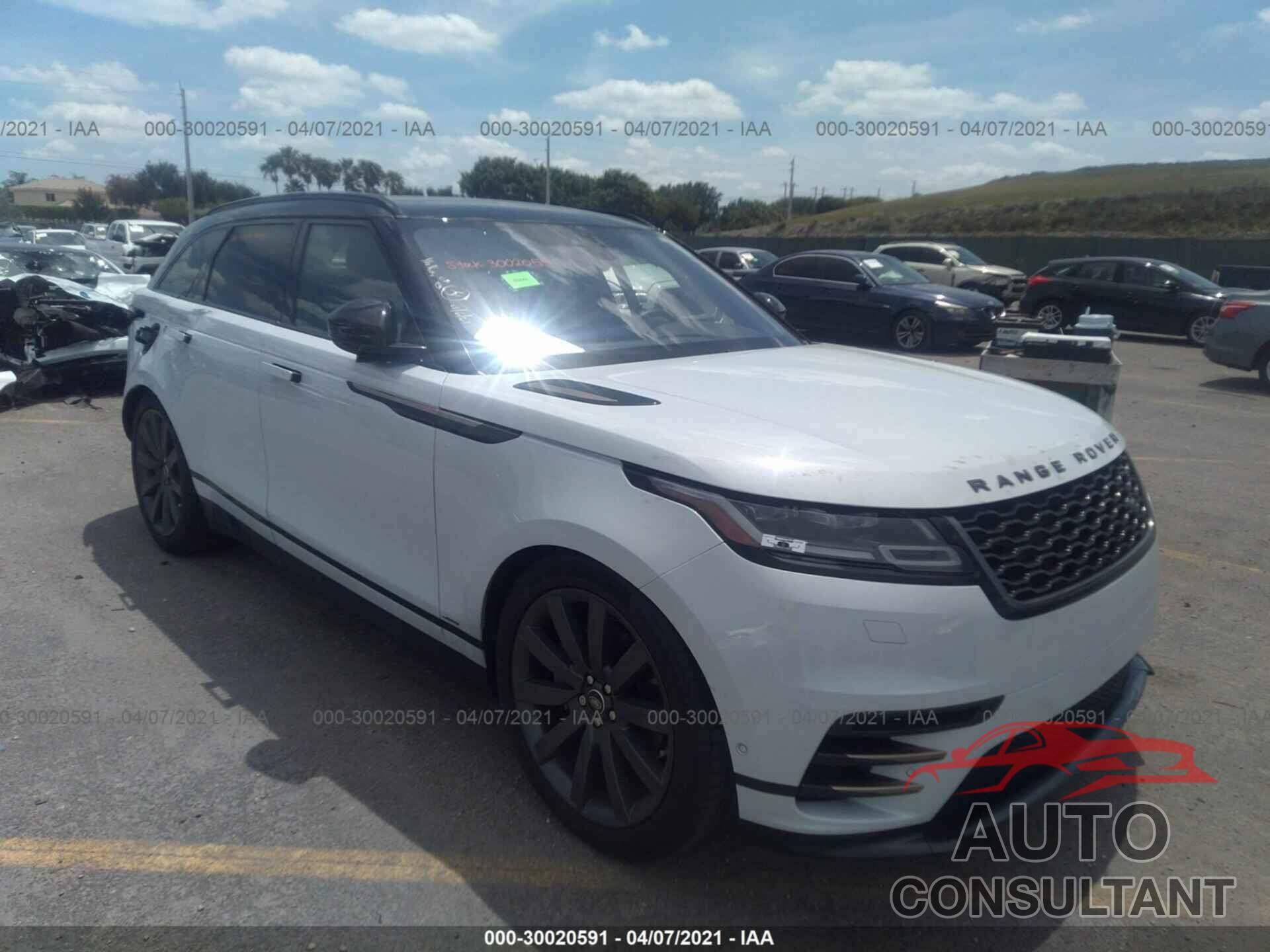 LAND ROVER RANGE ROVER VELAR 2019 - SALYL2FV9KA216587