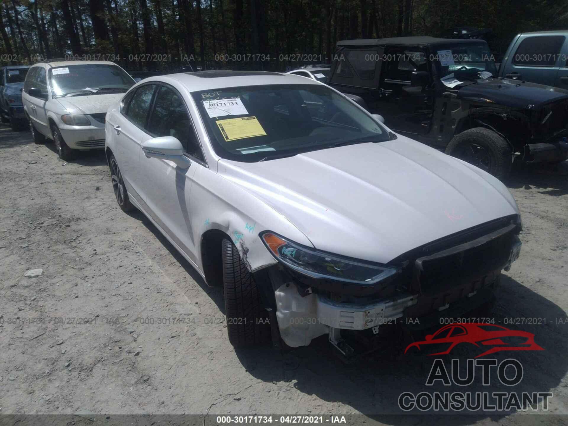 FORD FUSION 2017 - 3FA6P0K90HR153528