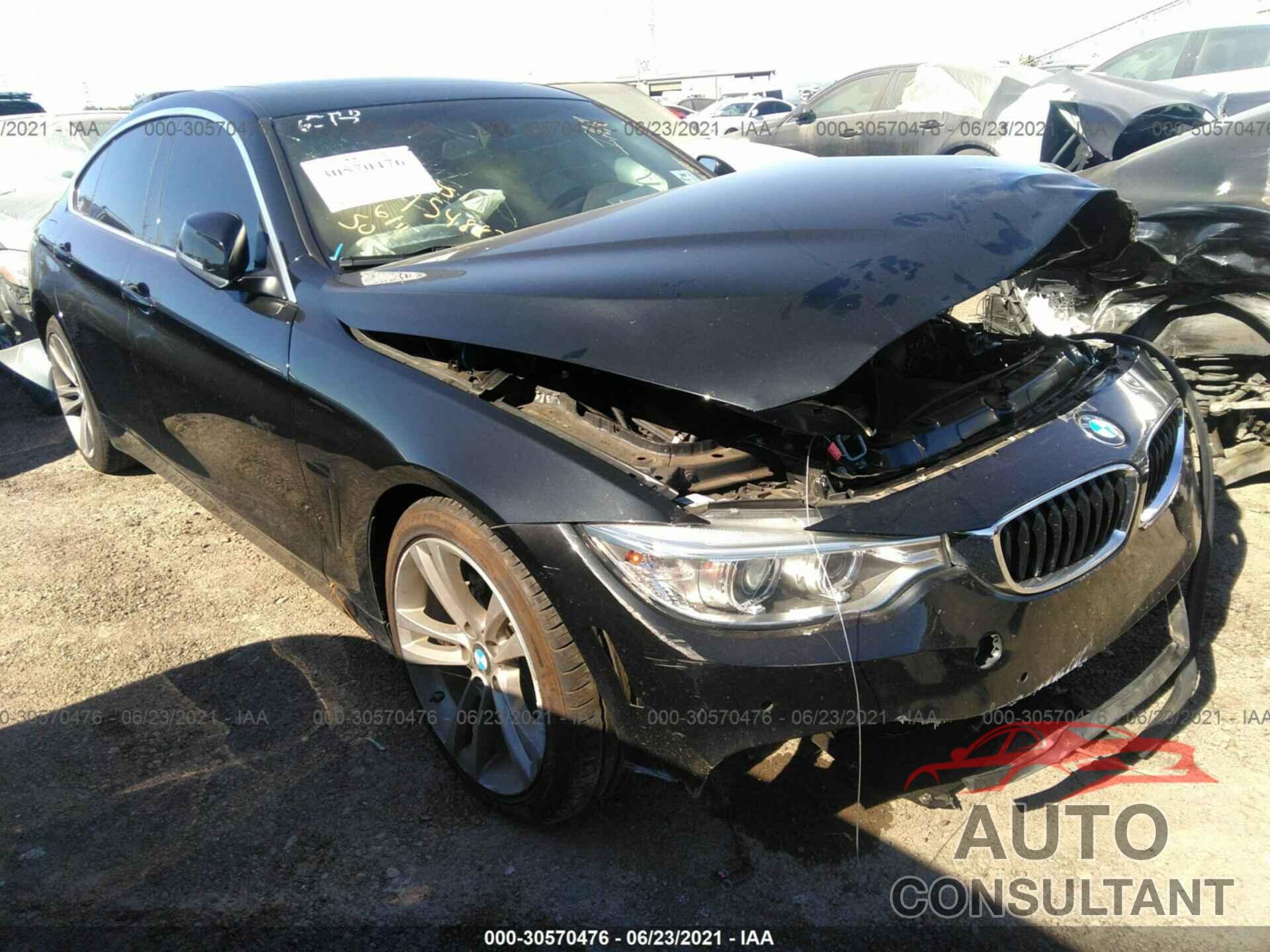 BMW 4 SERIES 2017 - WBA4F7C53HG438074