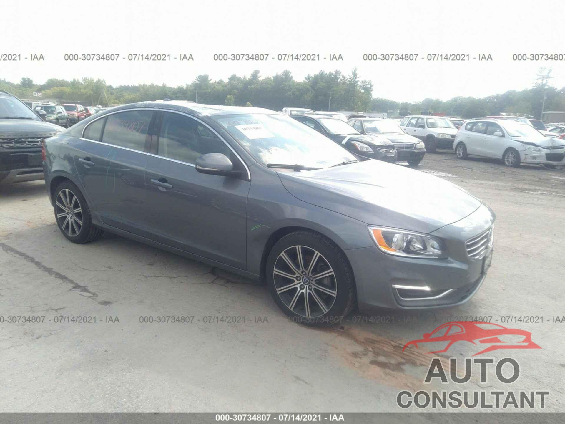 VOLVO S60 2017 - LYV402TK9HB143909