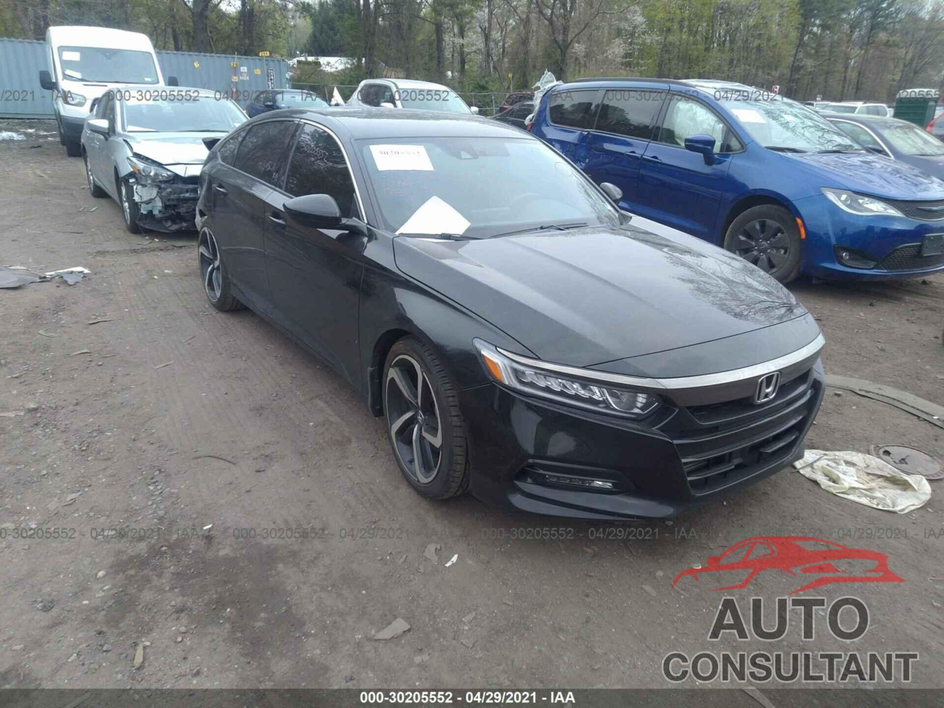 HONDA ACCORD SEDAN 2019 - 1HGCV1F31KA164670