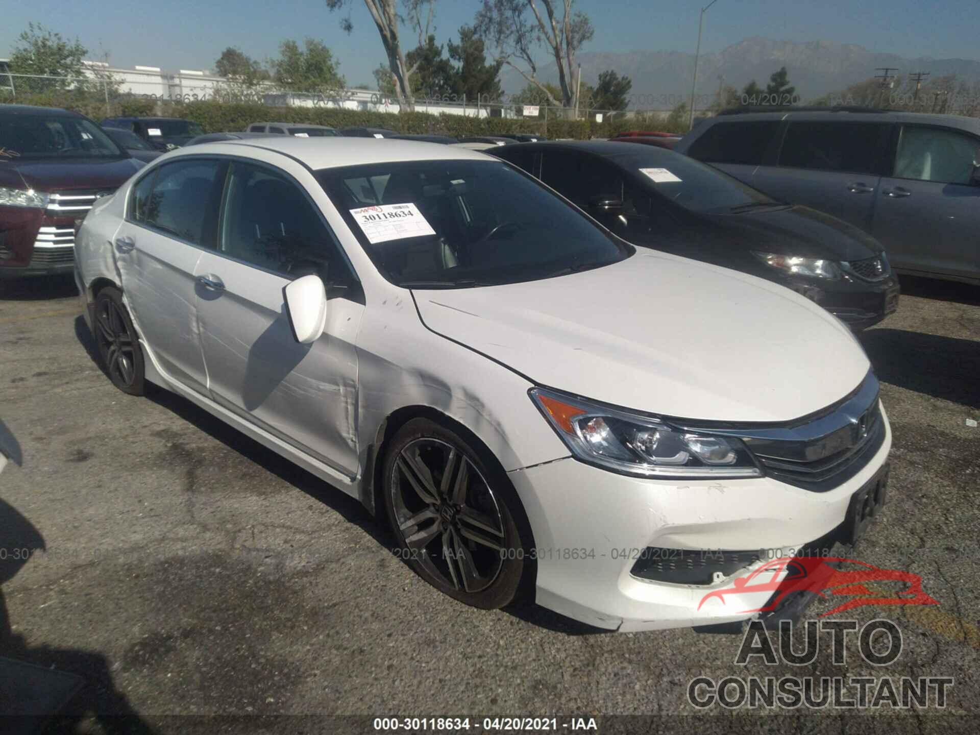 HONDA ACCORD SEDAN 2017 - 1HGCR2F57HA188170
