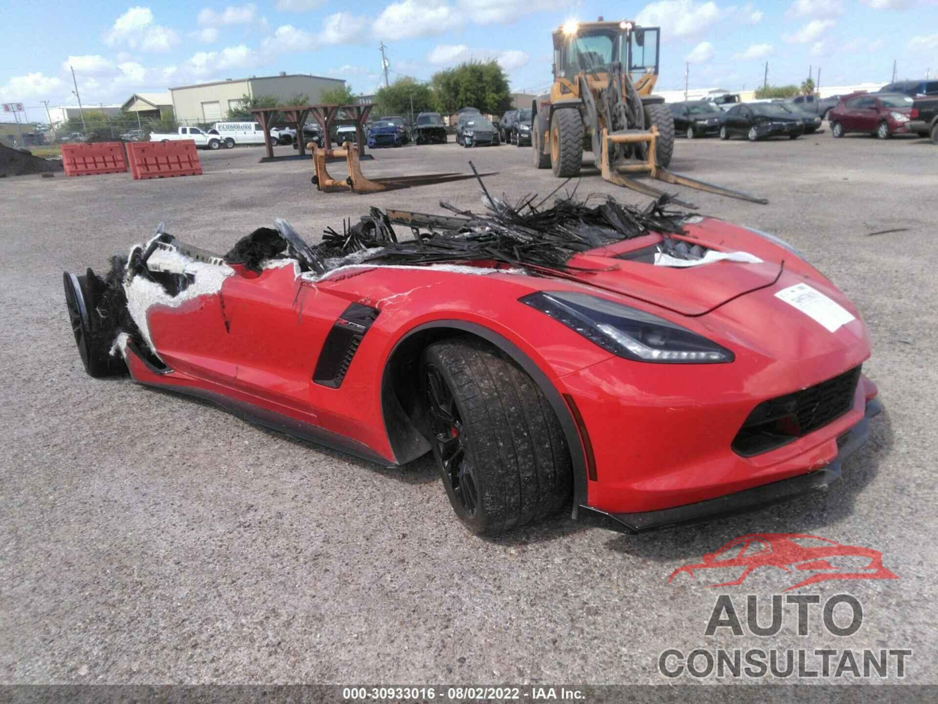 CHEVROLET CORVETTE 2017 - 1G1YR2D61H5601458