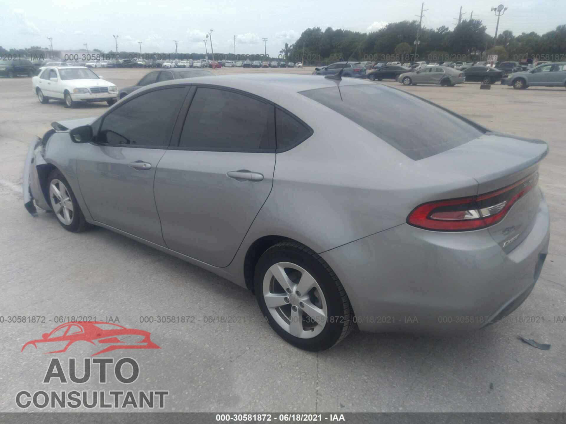 DODGE DART 2016 - 1C3CDFBA4GD584520