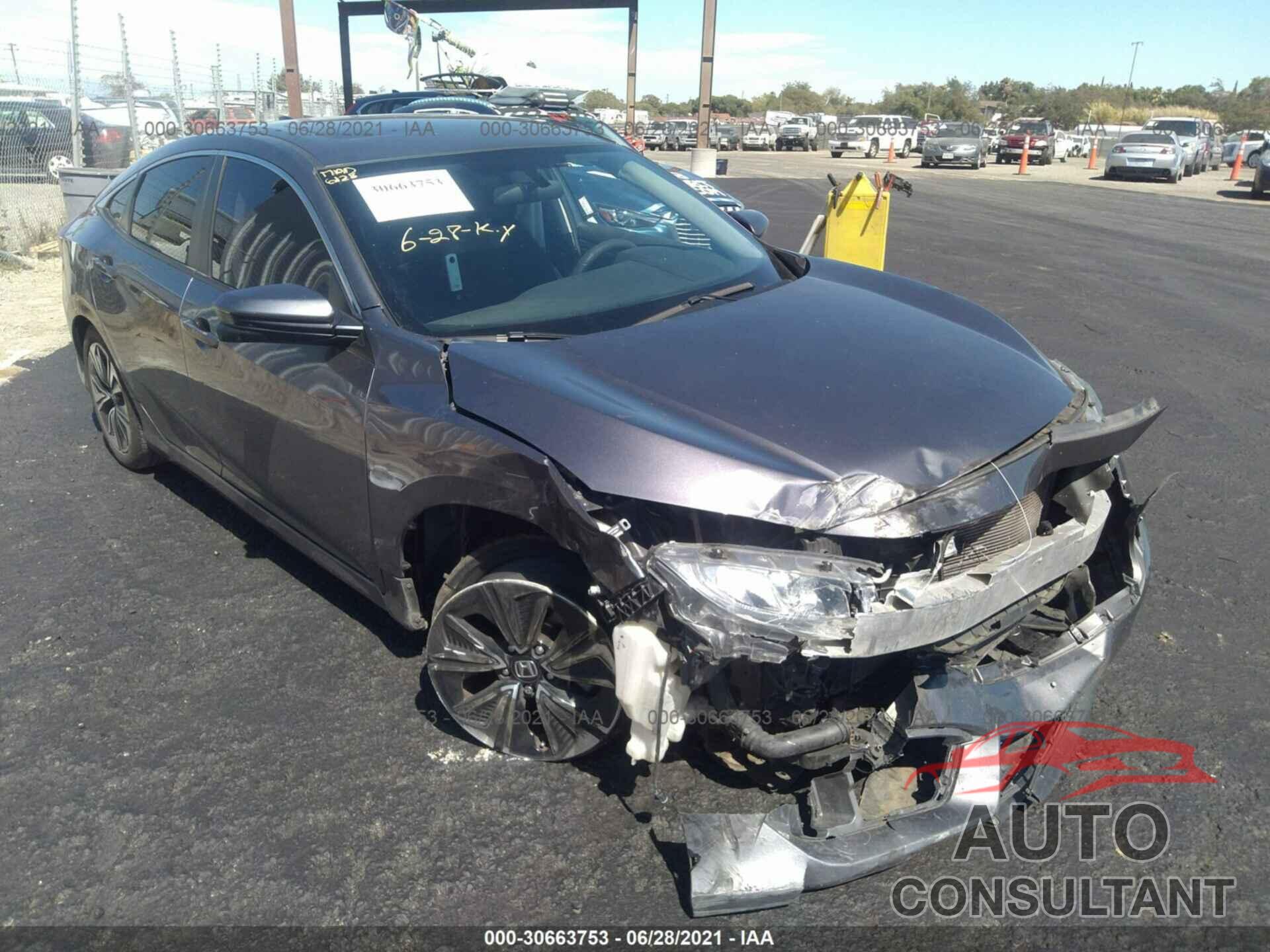 HONDA CIVIC SEDAN 2017 - 19XFC1E38HE033437