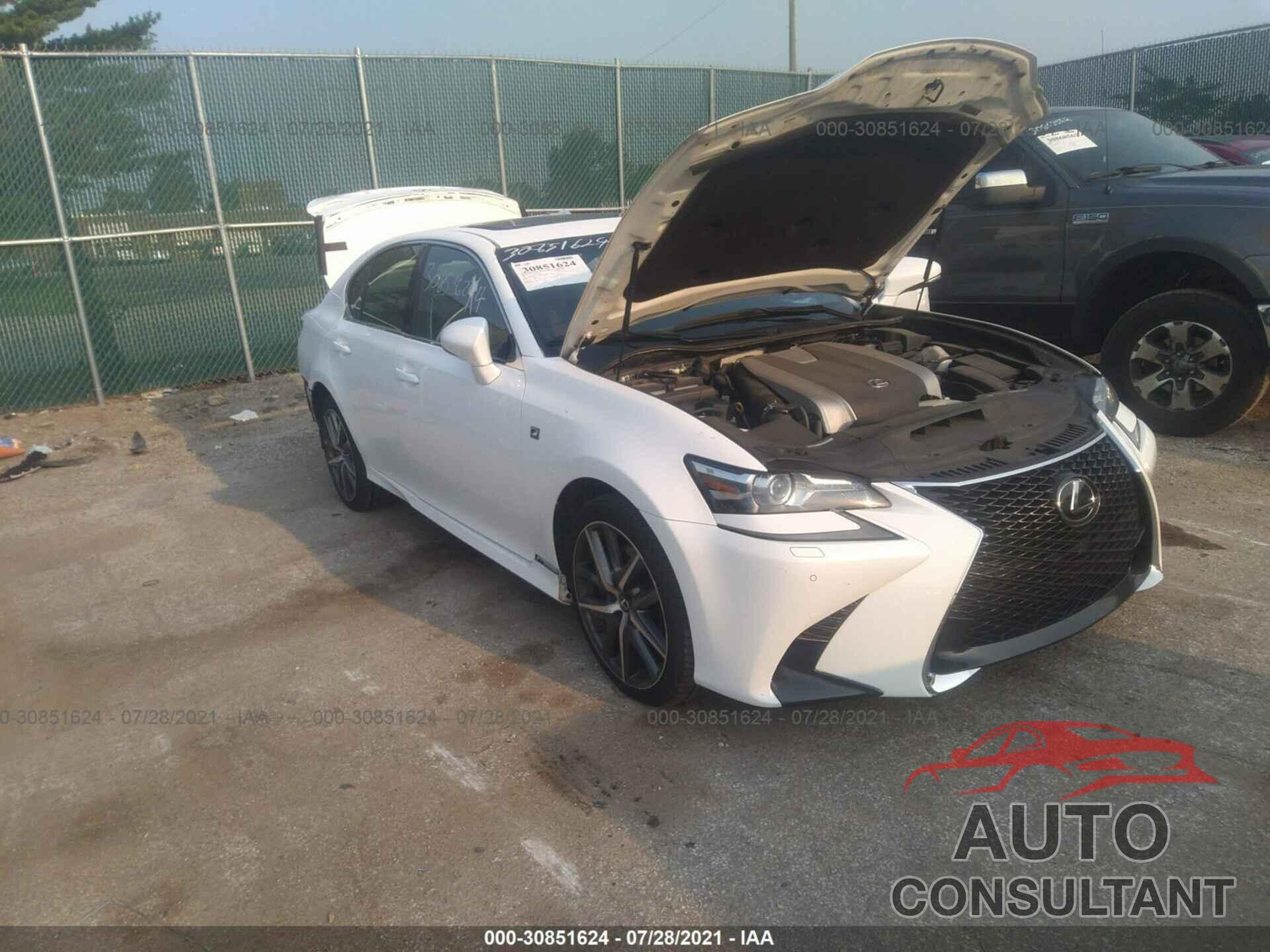 LEXUS GS 350 2016 - JTHCZ1BL1GA002522