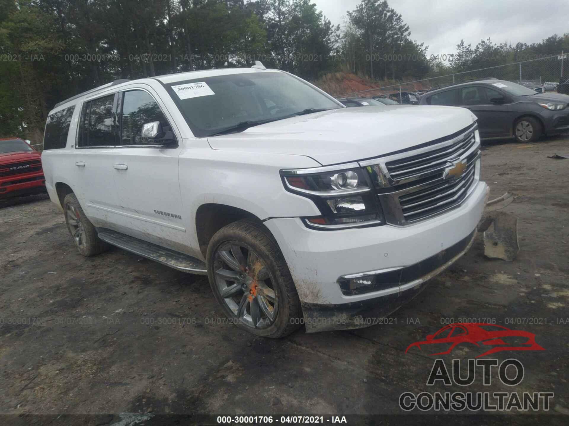 CHEVROLET SUBURBAN 2016 - 1GNSCJKC0GR238585