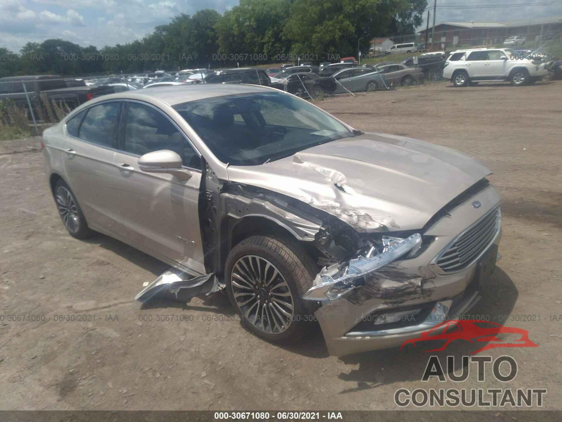 FORD FUSION HYBRID 2018 - 3FA6P0RU7JR286562