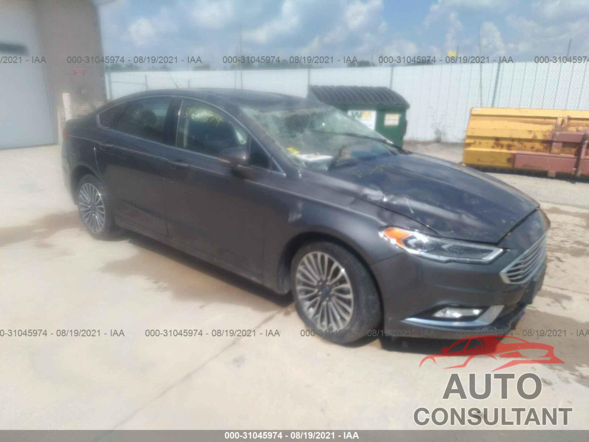 FORD FUSION 2017 - 3FA6P0T9XHR349264