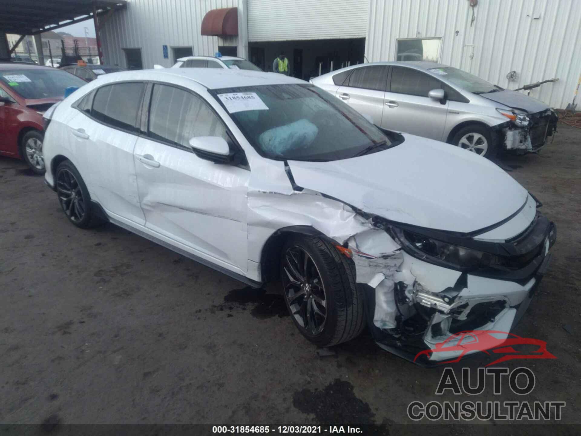 HONDA CIVIC HATCHBACK 2021 - SHHFK7H46MU420226