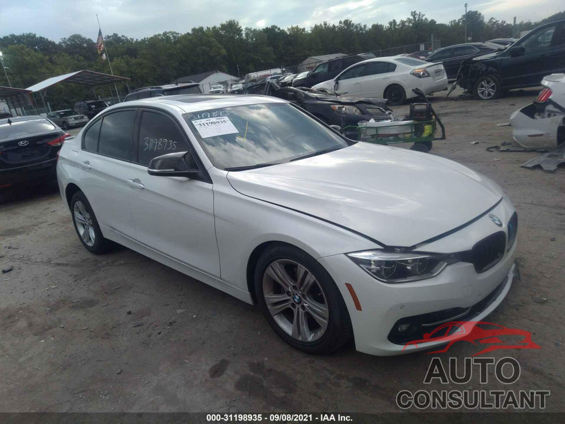 BMW 3 SERIES 2016 - WBA8E3G58GNT77001