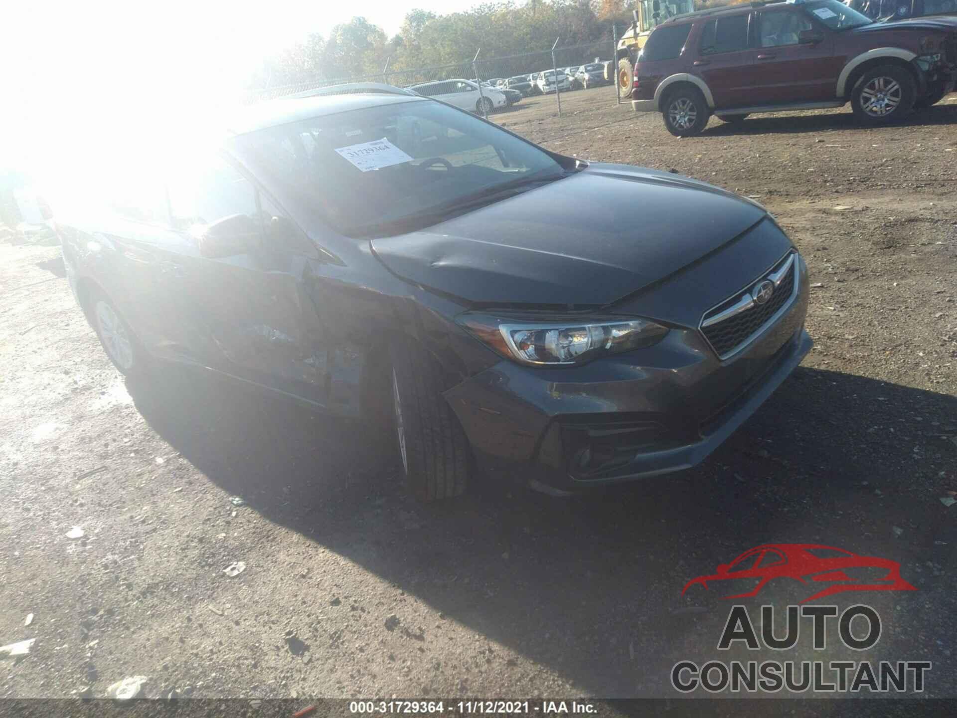 SUBARU IMPREZA 2017 - 4S3GTAD62H3712000