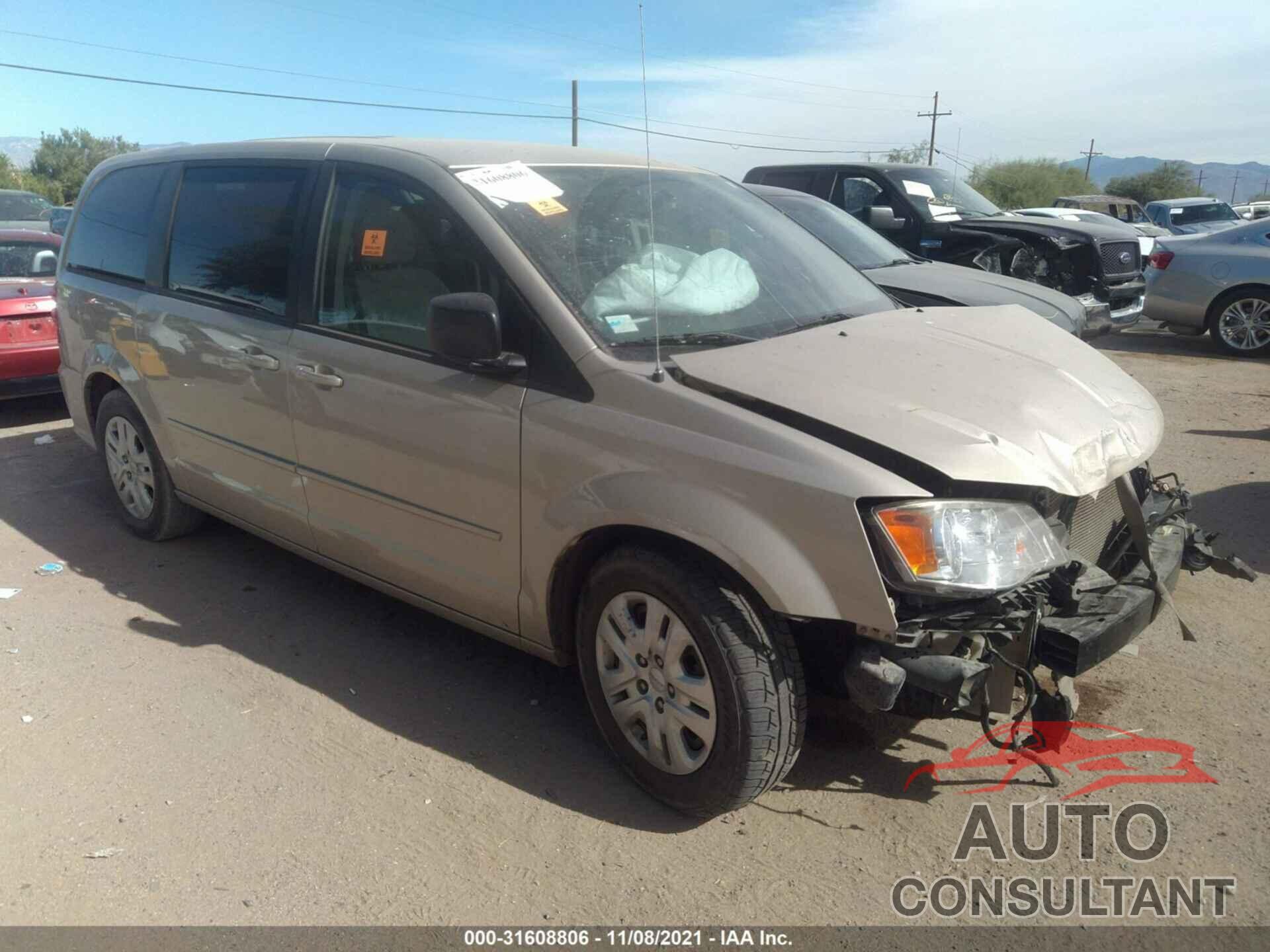 DODGE GRAND CARAVAN 2016 - 2C4RDGBG5GR116499