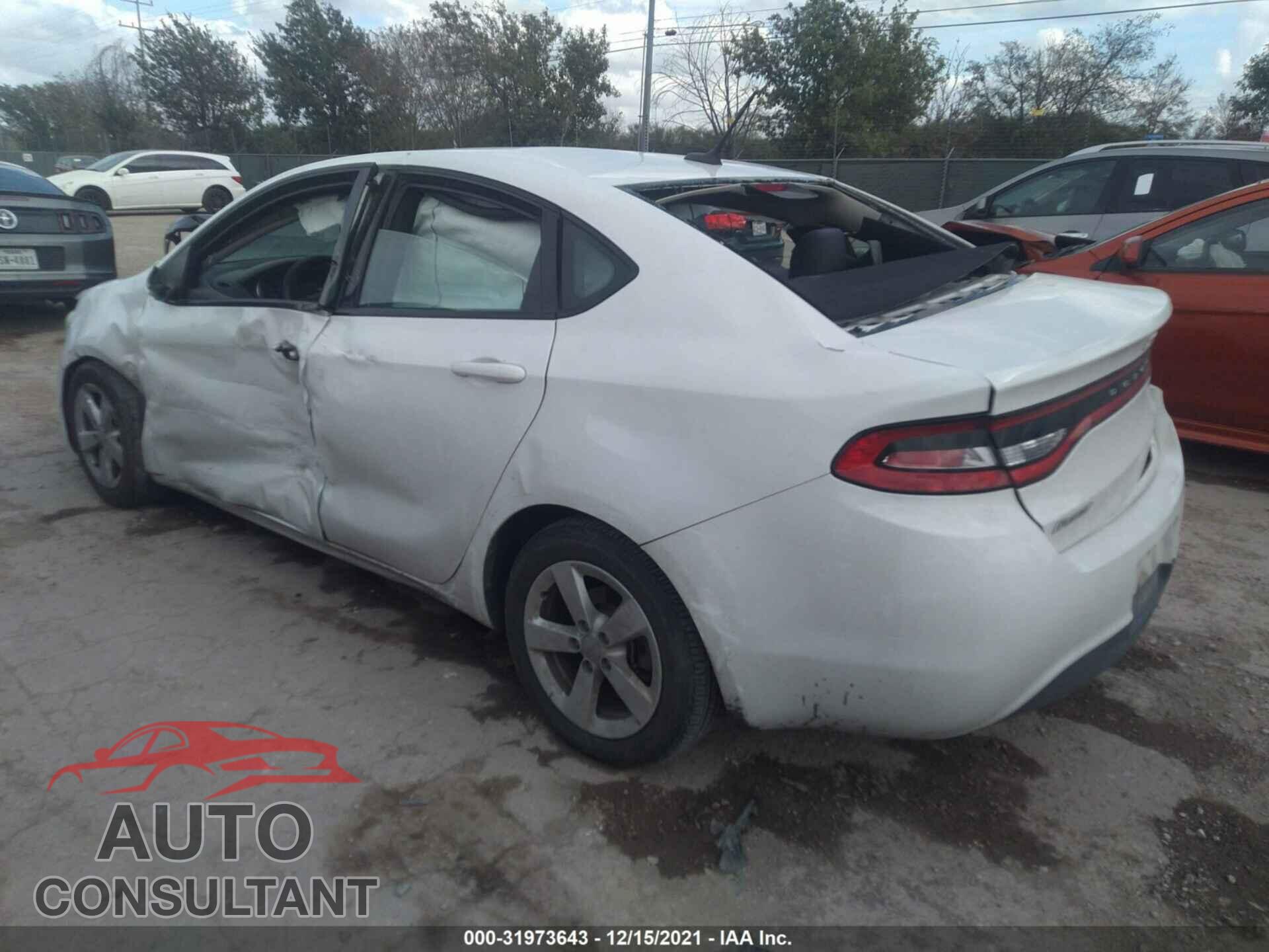 DODGE DART 2016 - 1C3CDFBB7GD728585
