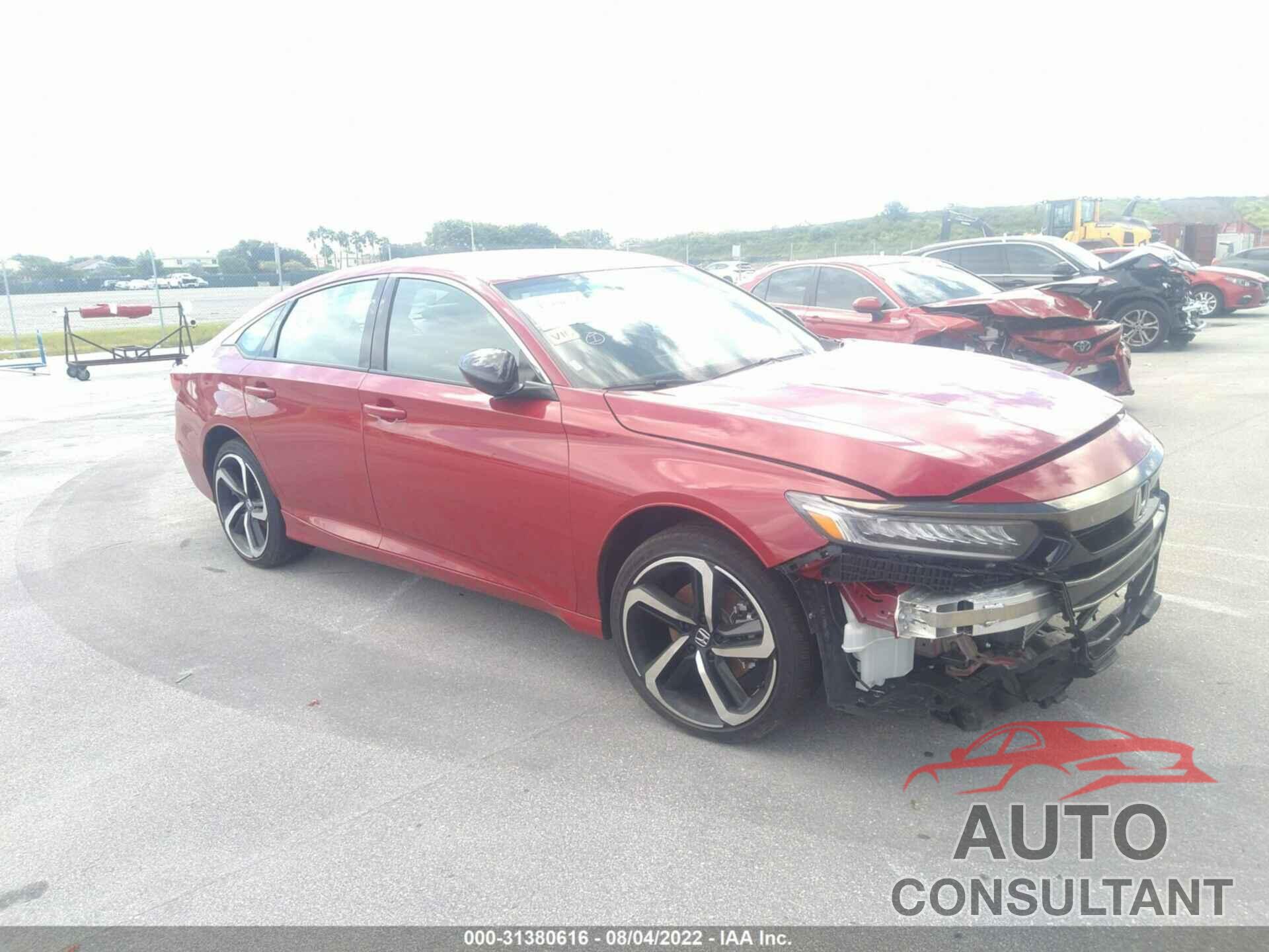 HONDA ACCORD SEDAN 2021 - 1HGCV1F39MA082415