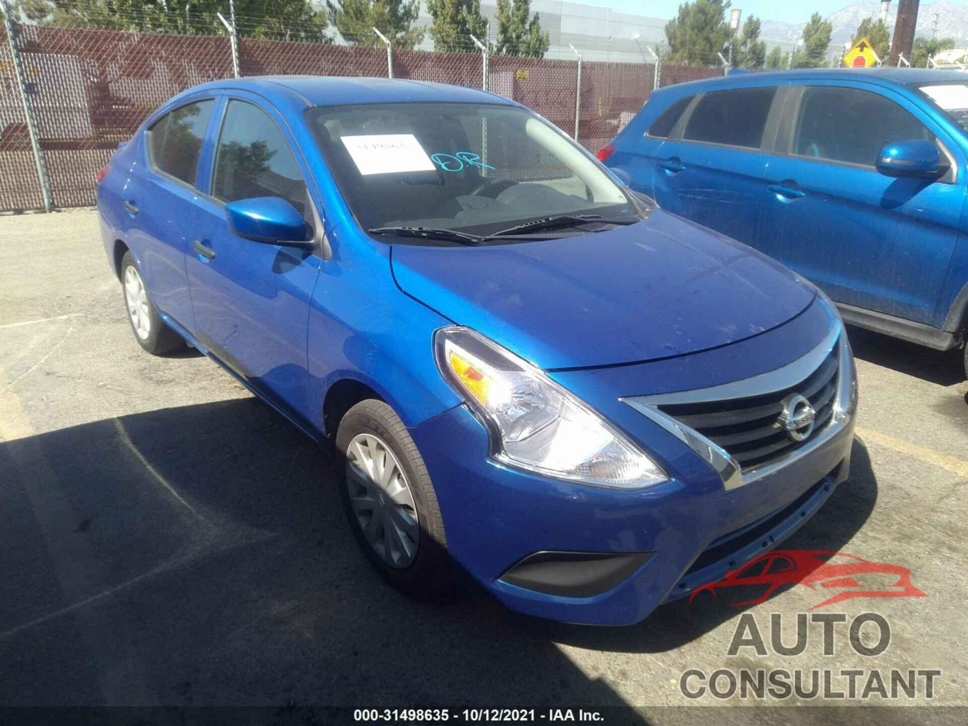 NISSAN VERSA 2016 - 3N1CN7AP7GL847715