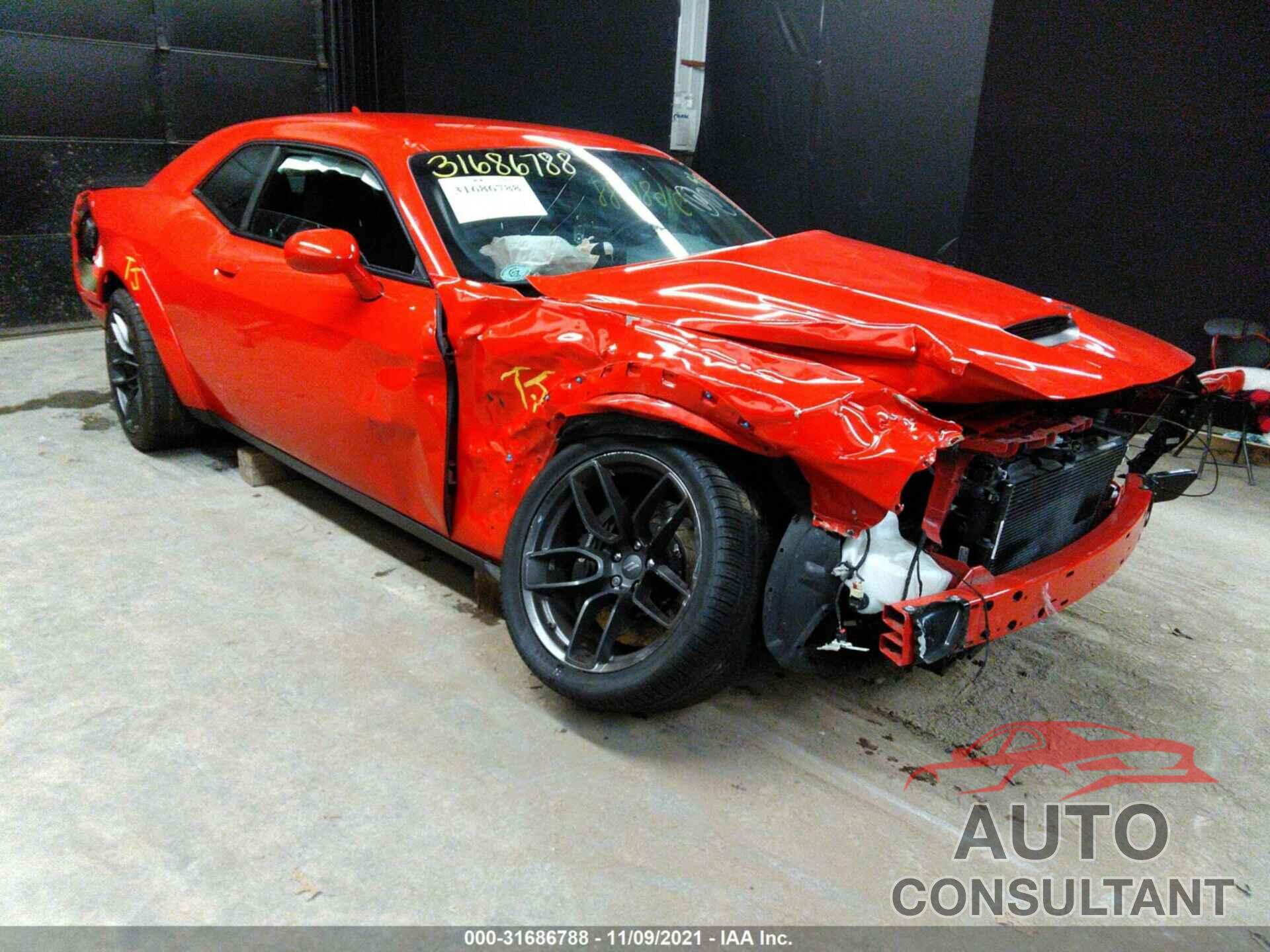 DODGE CHALLENGER 2019 - 2C3CDZFJ2KH625413