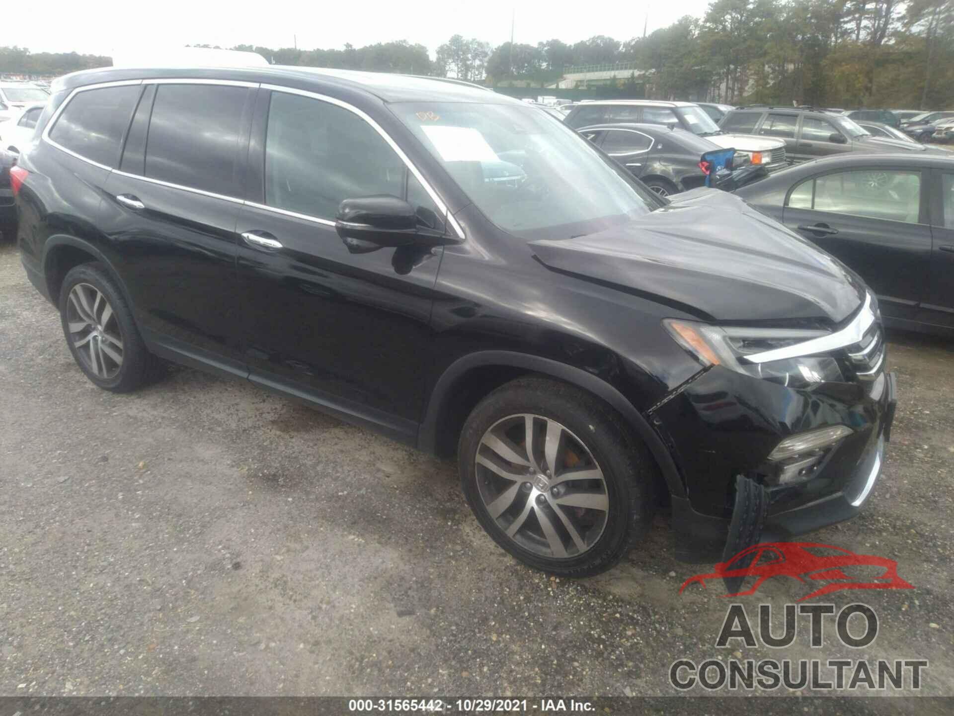 HONDA PILOT 2016 - 5FNYF6H91GB068388