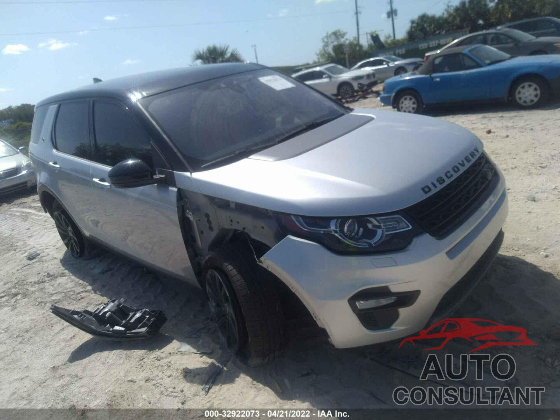 LAND ROVER DISCOVERY SPORT 2017 - SALCR2BG9HH687428