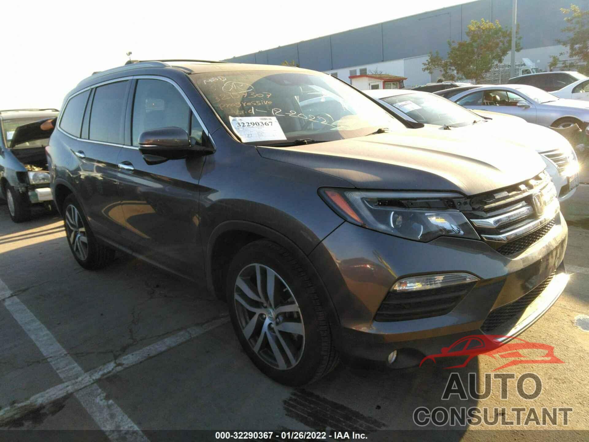 HONDA PILOT 2016 - 5FNYF5H9XGB053365