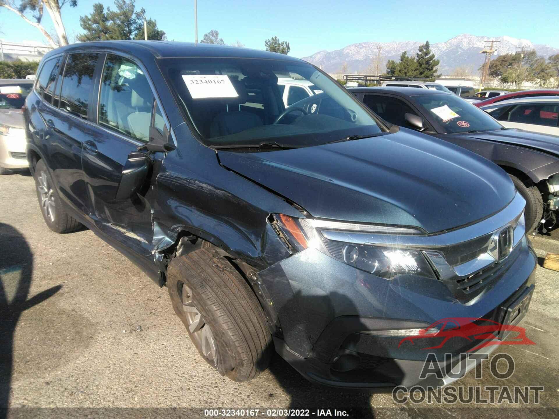 HONDA PILOT 2019 - 5FNYF5H56KB010602