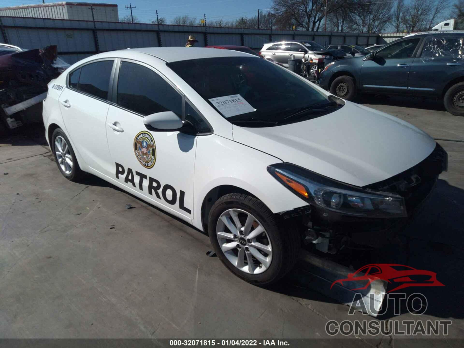 KIA FORTE 2017 - 3KPFL4A76HE030160