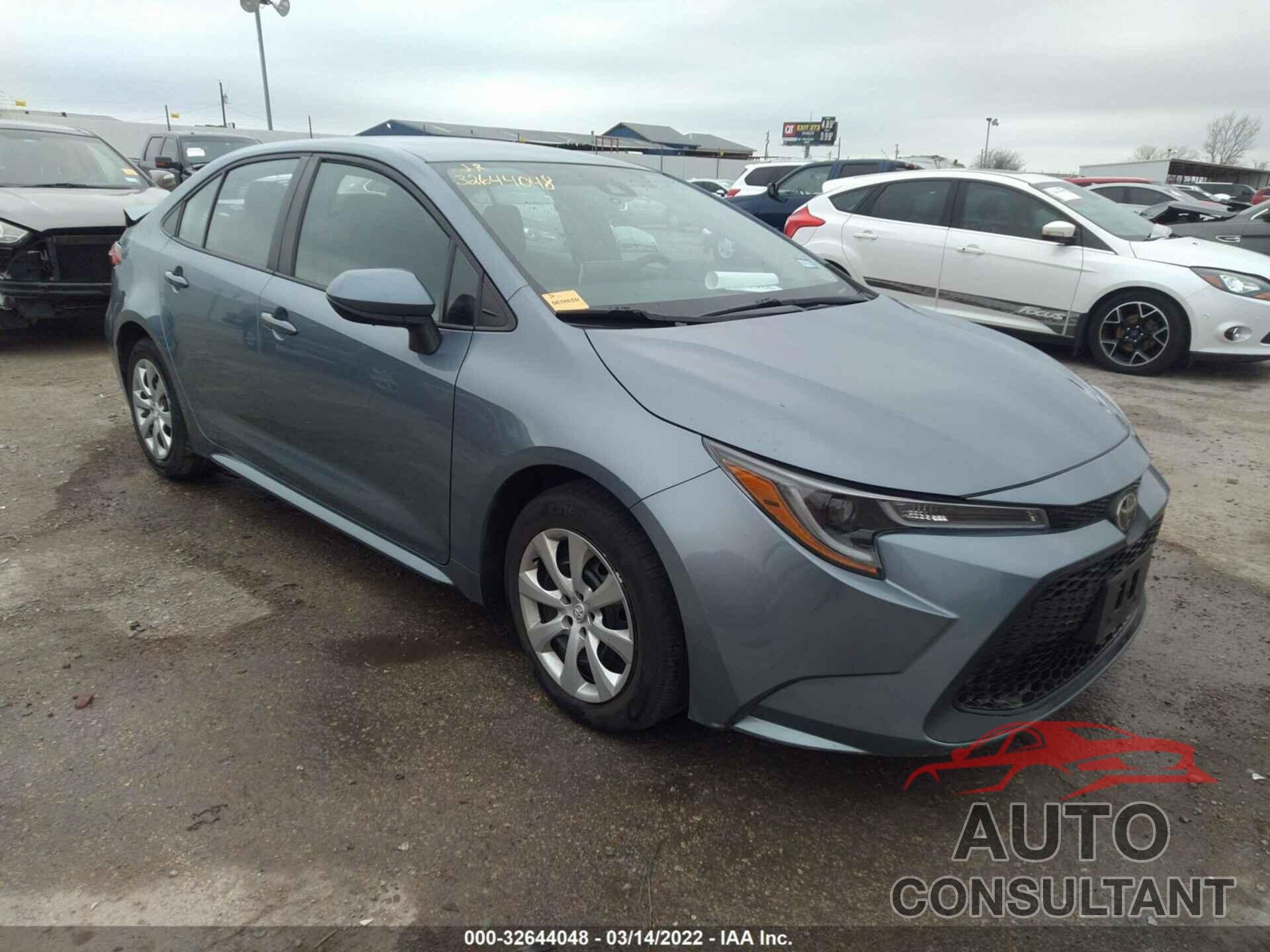 TOYOTA COROLLA 2020 - 5YFEPRAE0LP063738
