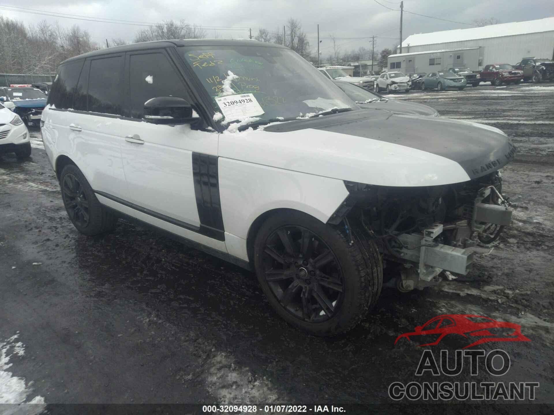 LAND ROVER RANGE ROVER 2017 - SALGR2FV0HA328746