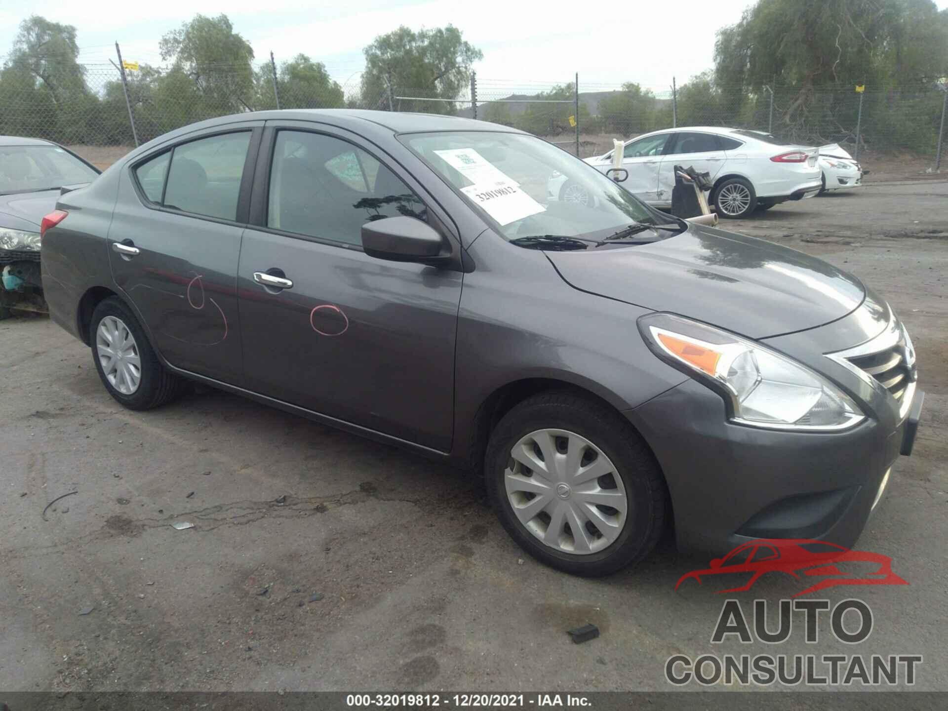 NISSAN VERSA 2016 - 3N1CN7AP4GL809942