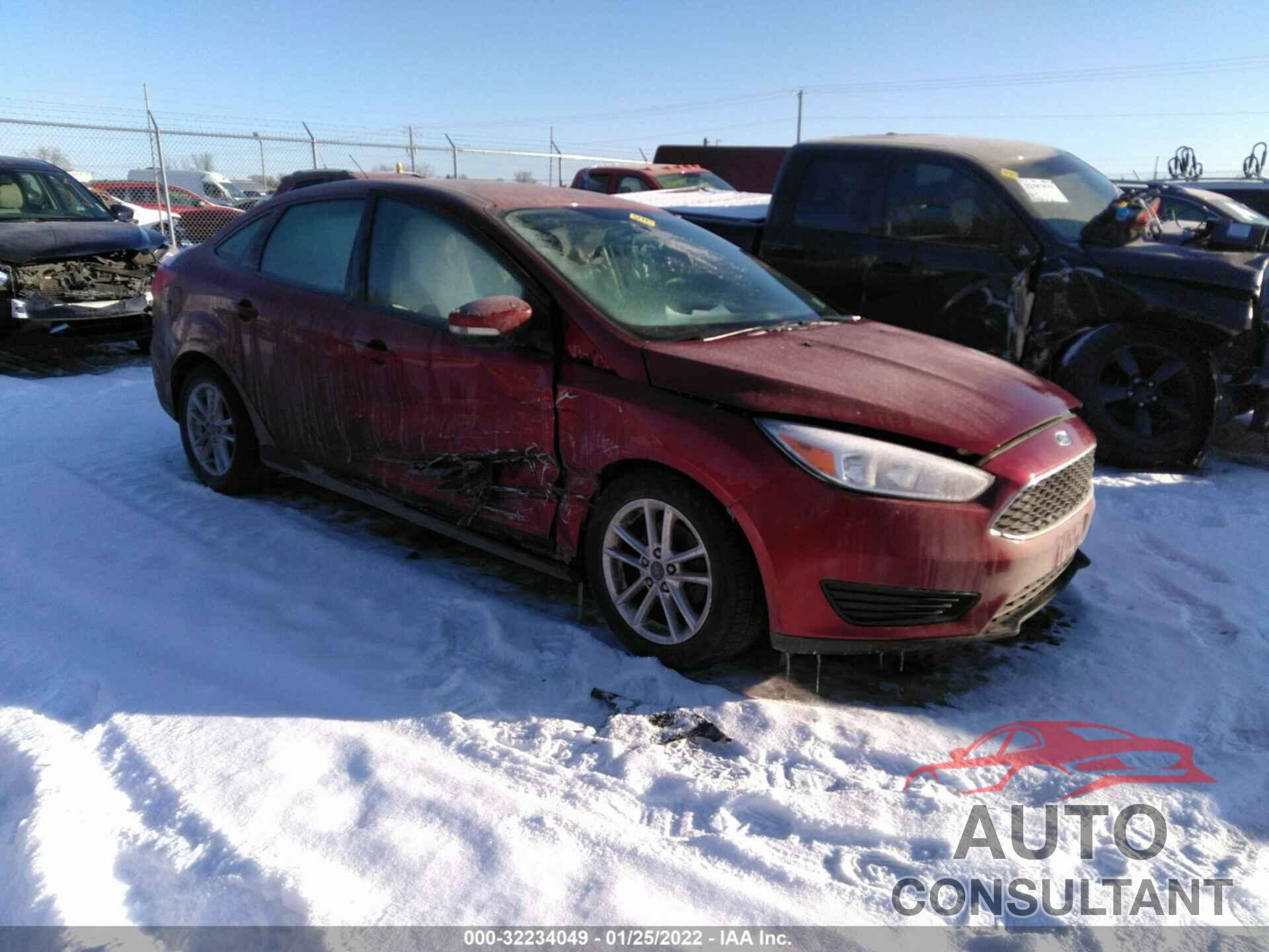 FORD FOCUS 2016 - 1FADP3F21GL405435