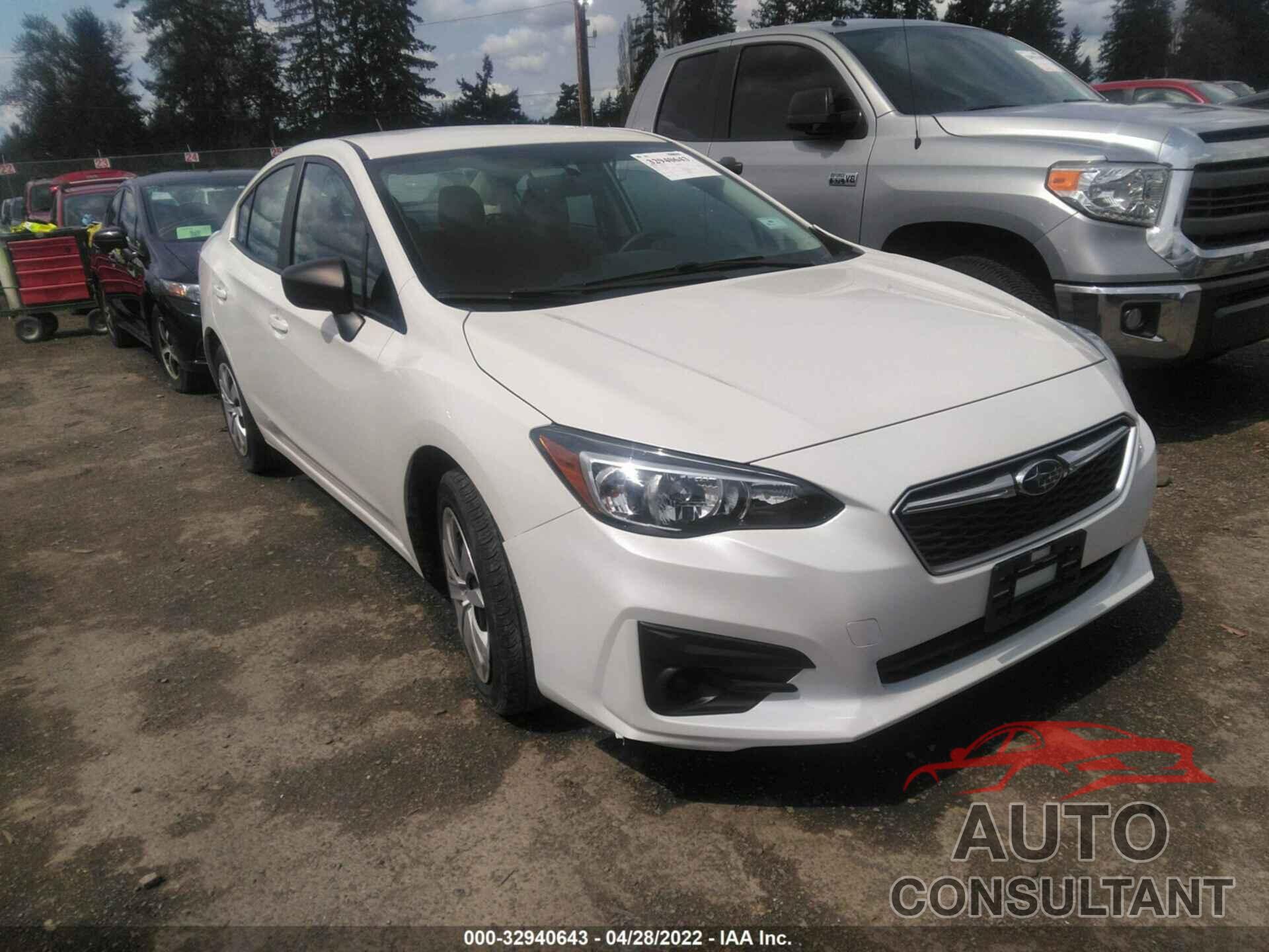 SUBARU IMPREZA 2018 - 4S3GKAA6XJ3609999