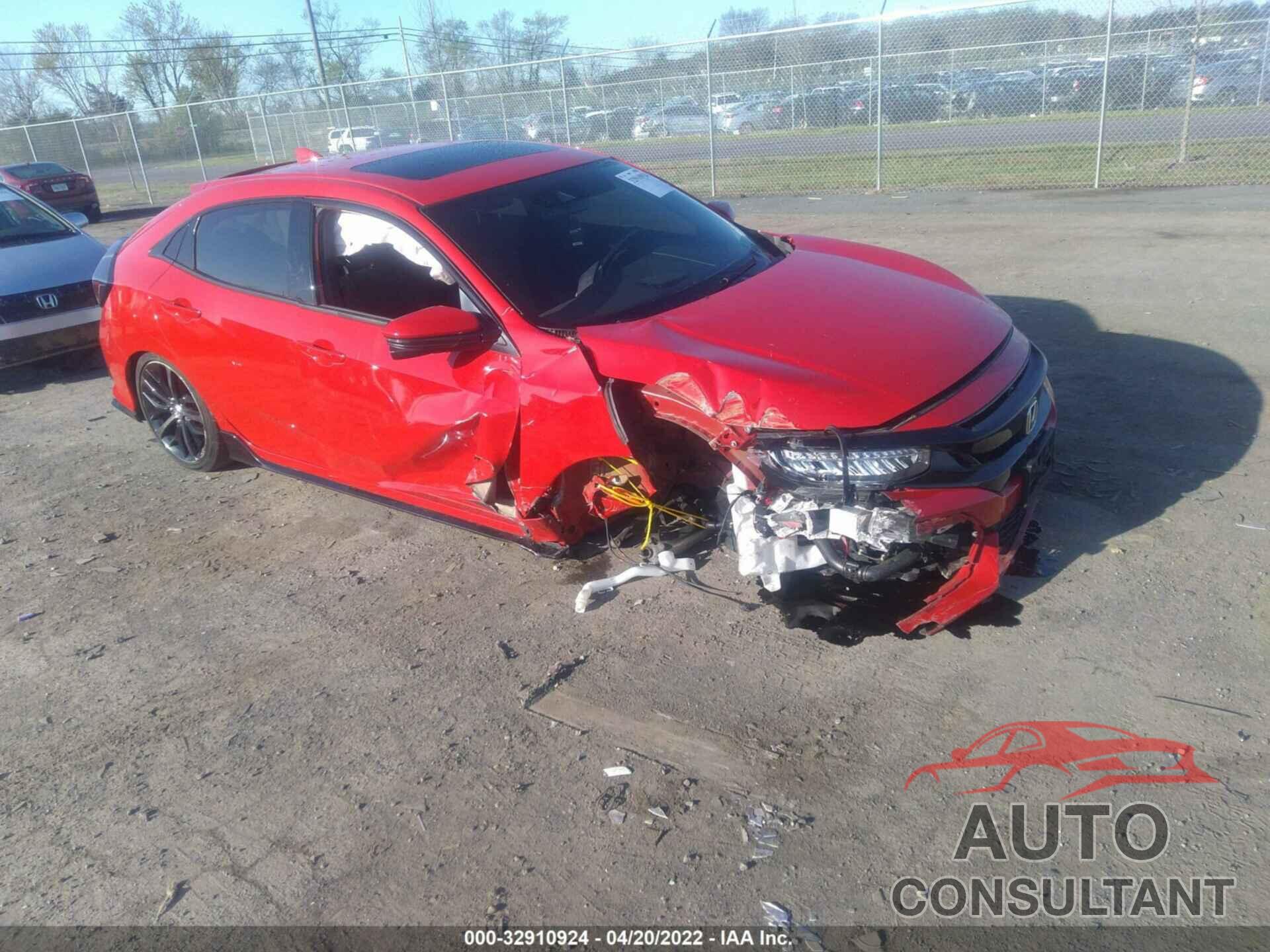 HONDA CIVIC HATCHBACK 2021 - SHHFK7H96MU202704