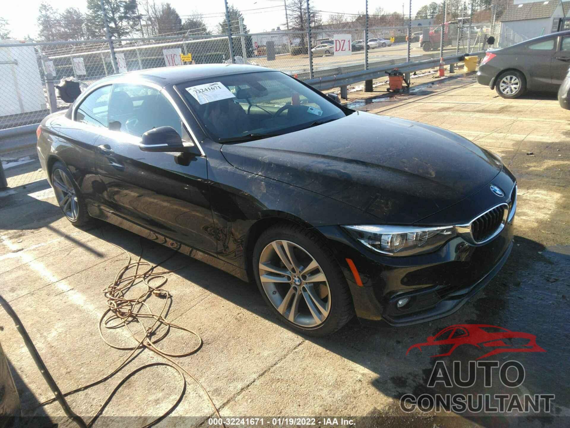 BMW 4 SERIES 2018 - WBA4Z1C52JEC58853