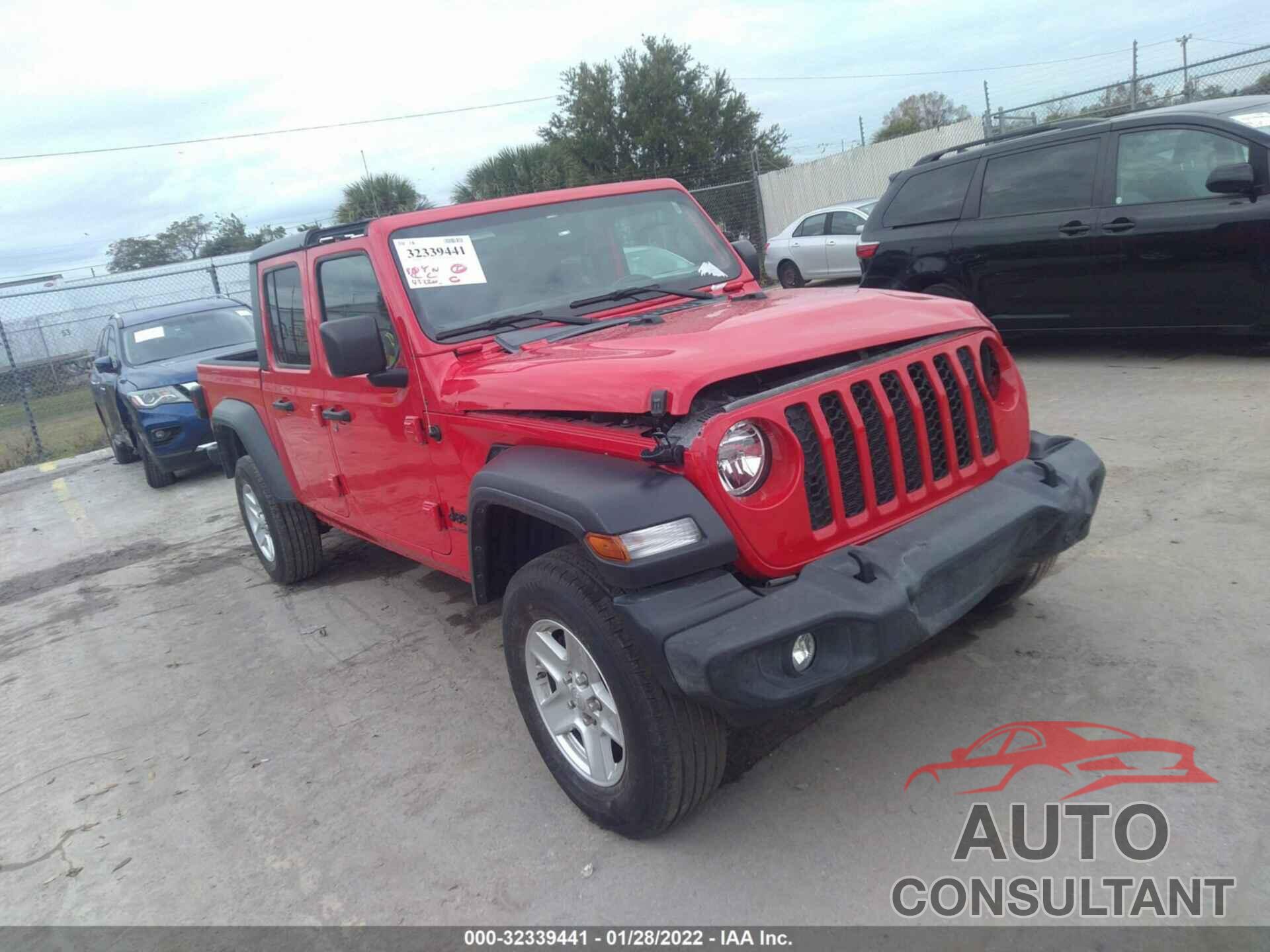 JEEP GLADIATOR 2020 - 1C6HJTAG7LL159377