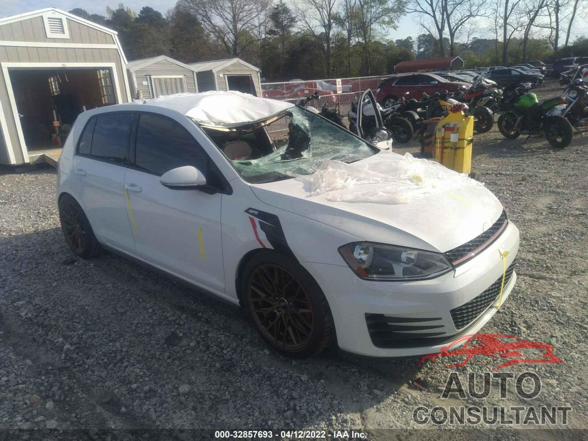 VOLKSWAGEN GOLF GTI 2017 - 3VW5T7AU7HM034501