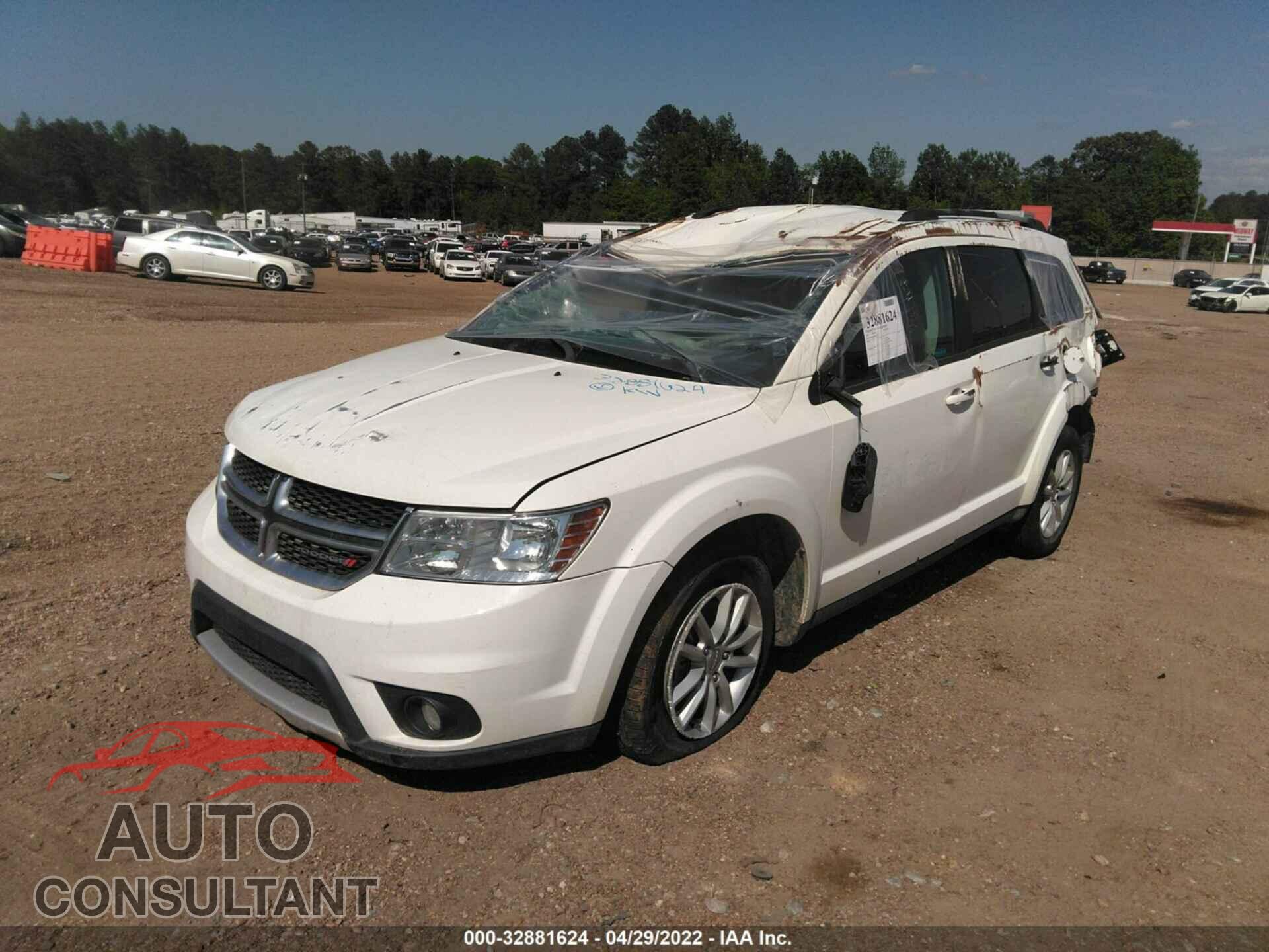 DODGE JOURNEY 2017 - 3C4PDDBG6HT702715