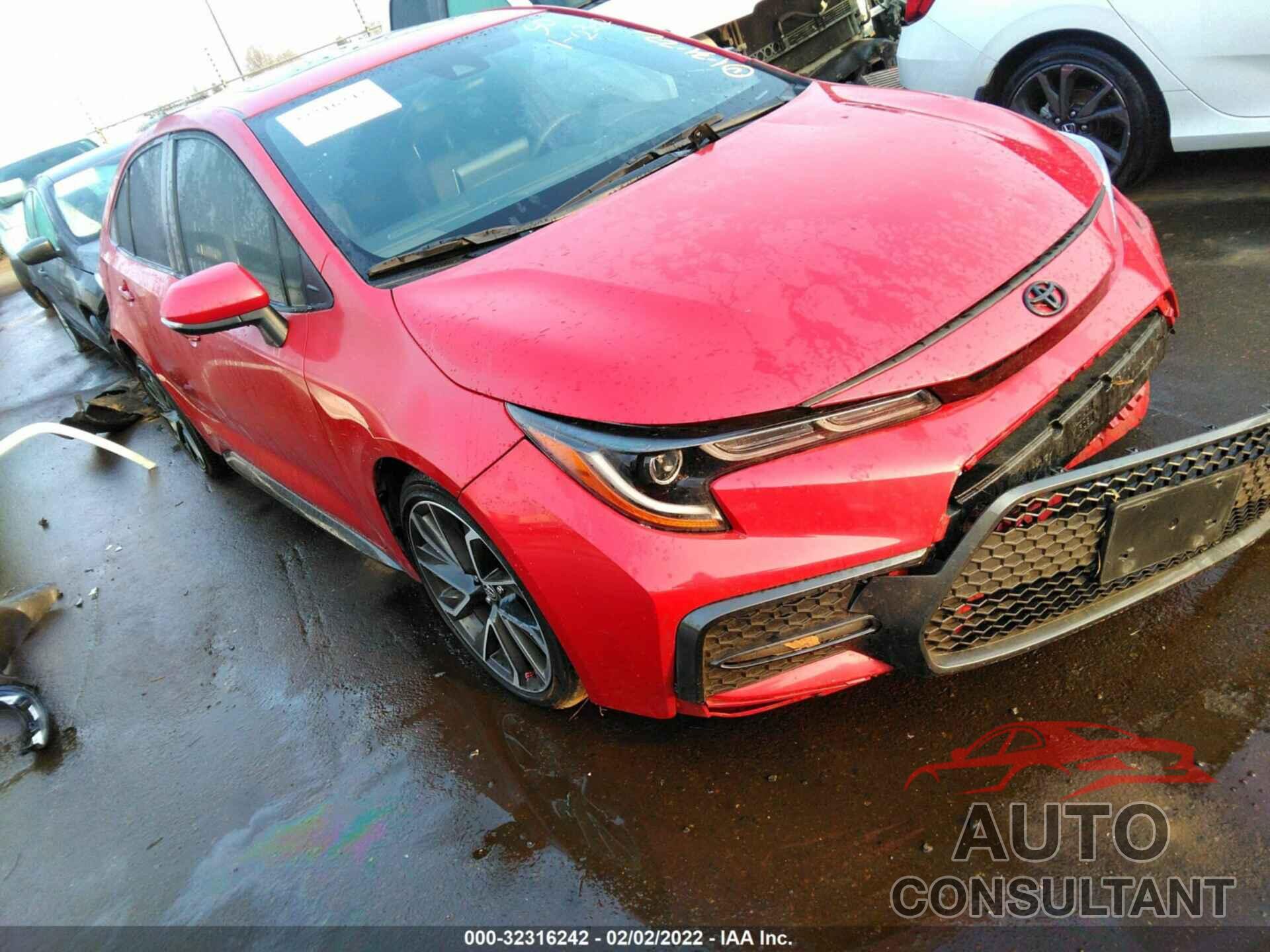 TOYOTA COROLLA 2021 - JTDT4MCE1MJ057887