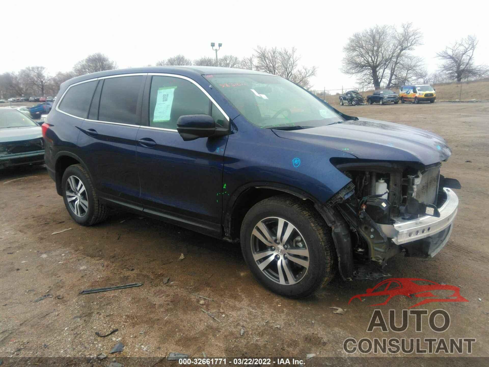 HONDA PILOT 2018 - 5FNYF6H39JB051986