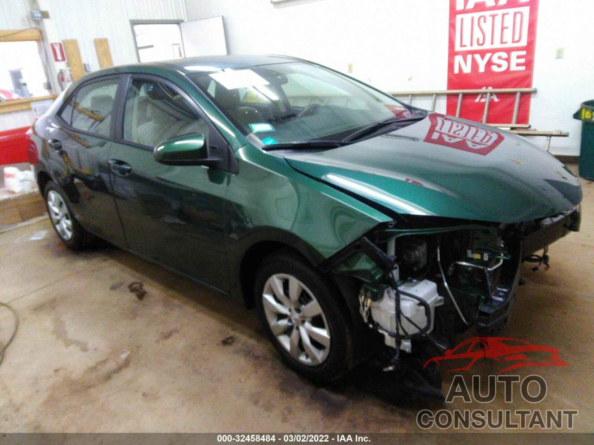 TOYOTA COROLLA 2016 - 2T1BURHE8GC589512