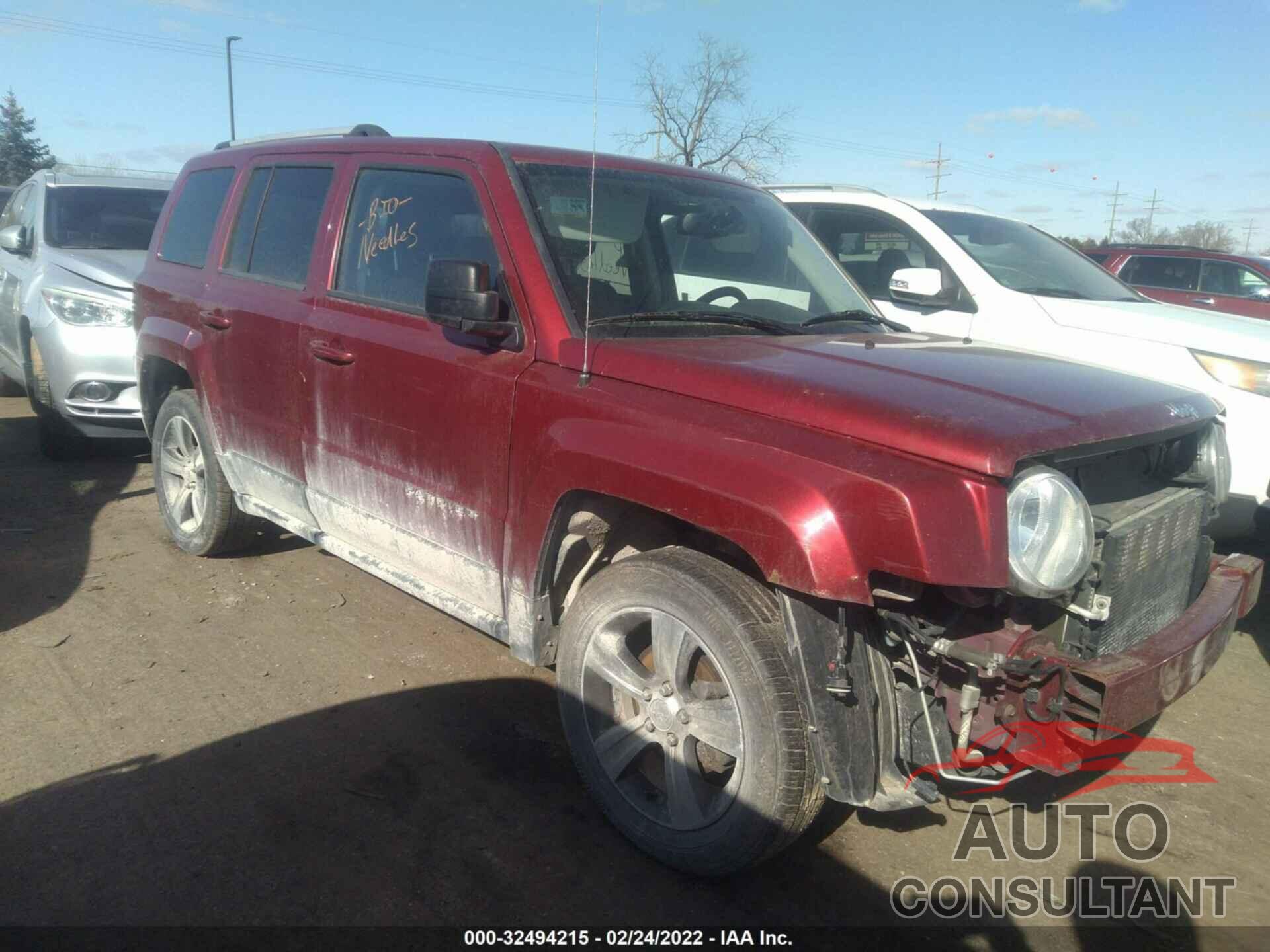 JEEP PATRIOT 2016 - 1C4NJRFB0GD523845